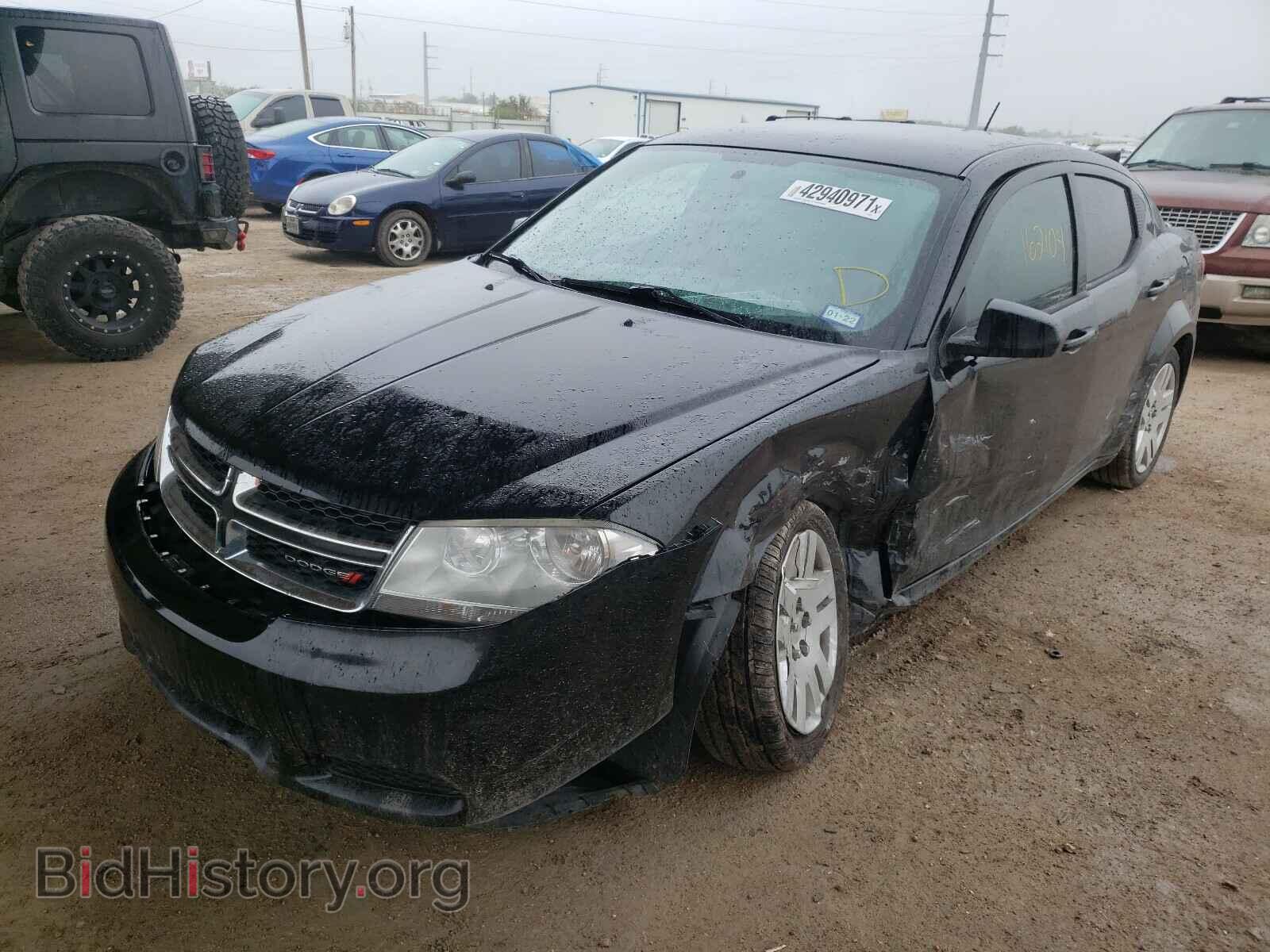 2014 DODGE AVENGER - VIN: 1C3CDZAB1EN143611 - Фото 2