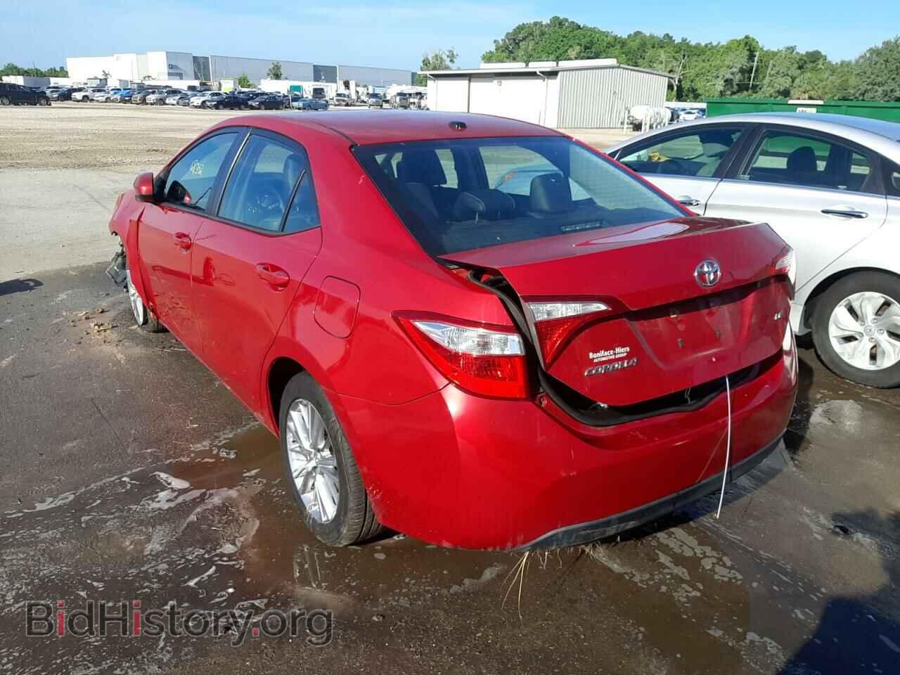 2014 TOYOTA COROLLA - VIN: 2T1BURHE2EC117366 - Фото 3