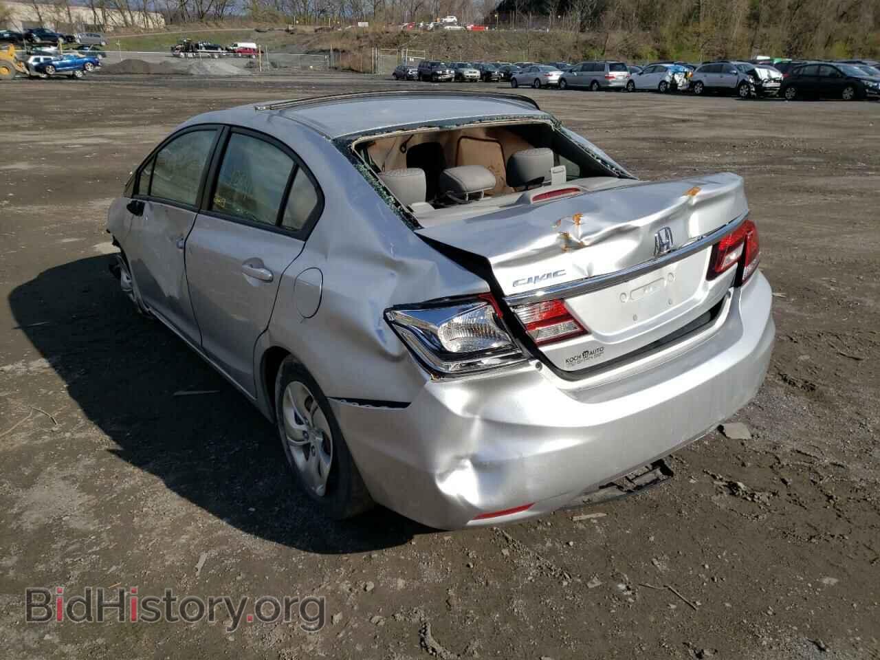 2015 HONDA CIVIC - VIN: 19XFB2E59FE012006 - Фото 3