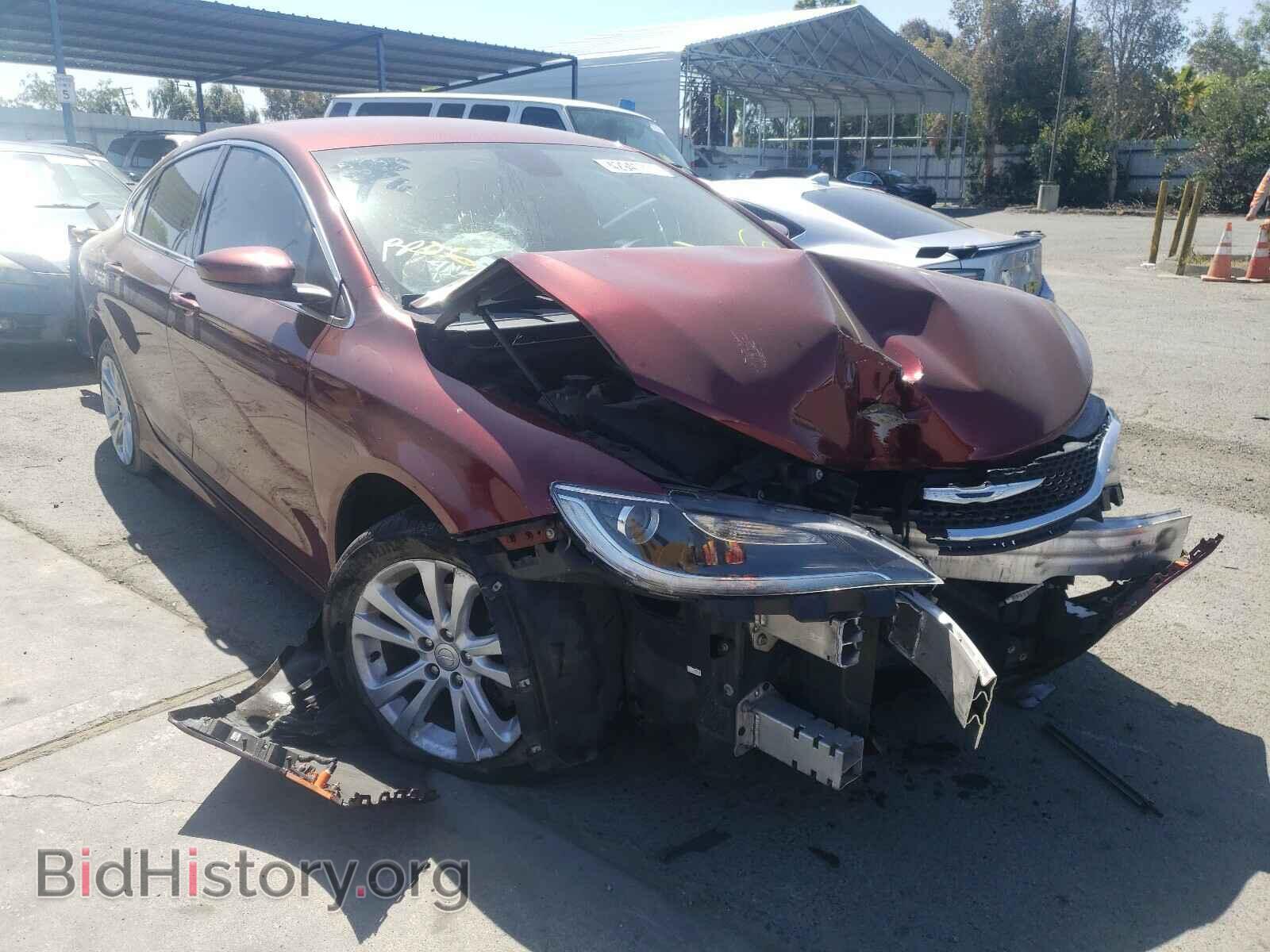 Фотография 1C3CCCAB0FN735731 - CHRYSLER 200 2015