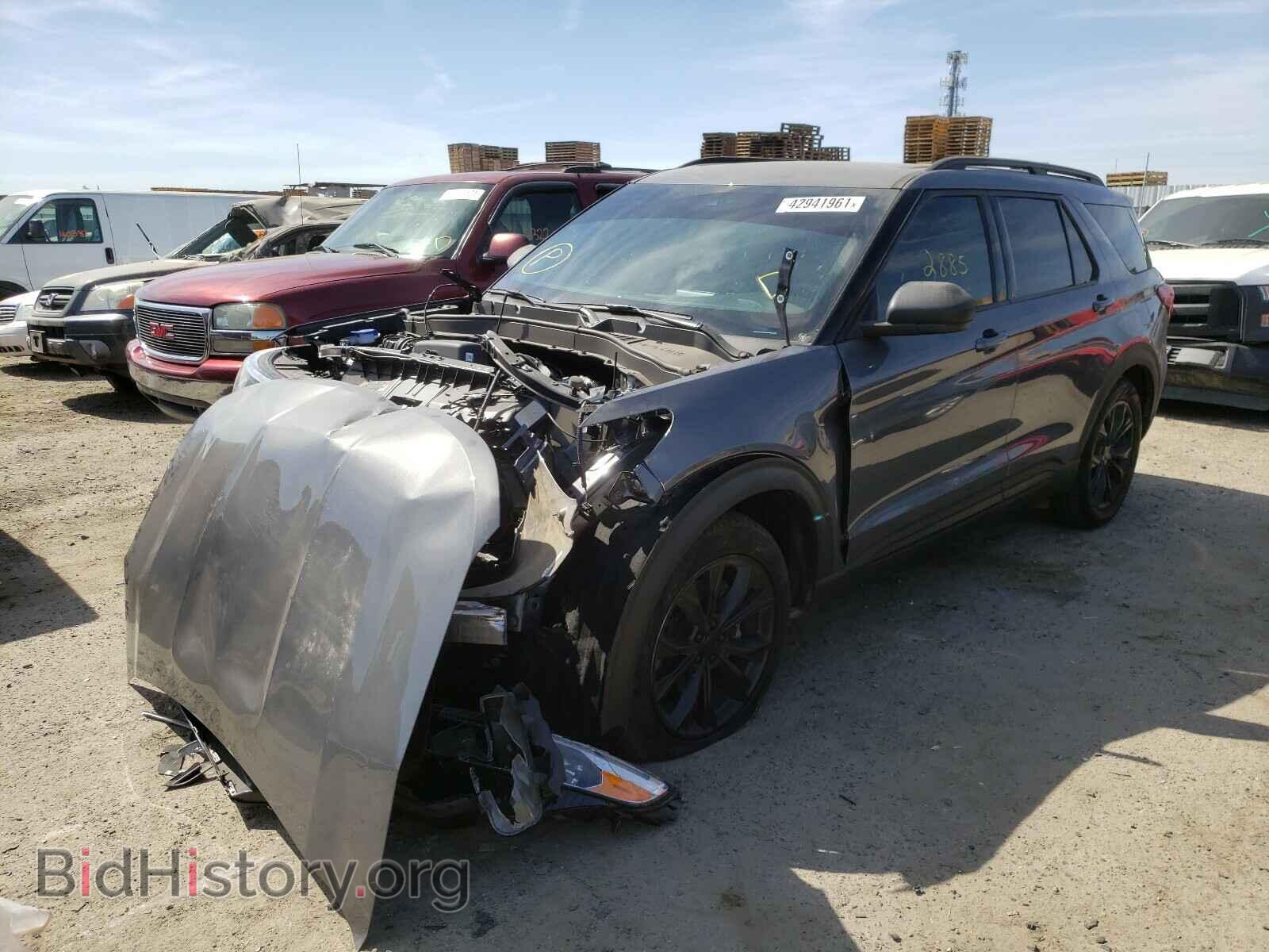 2021 FORD EXPLORER - VIN: 1FMSK7DH3MGA46605 - Photo 2