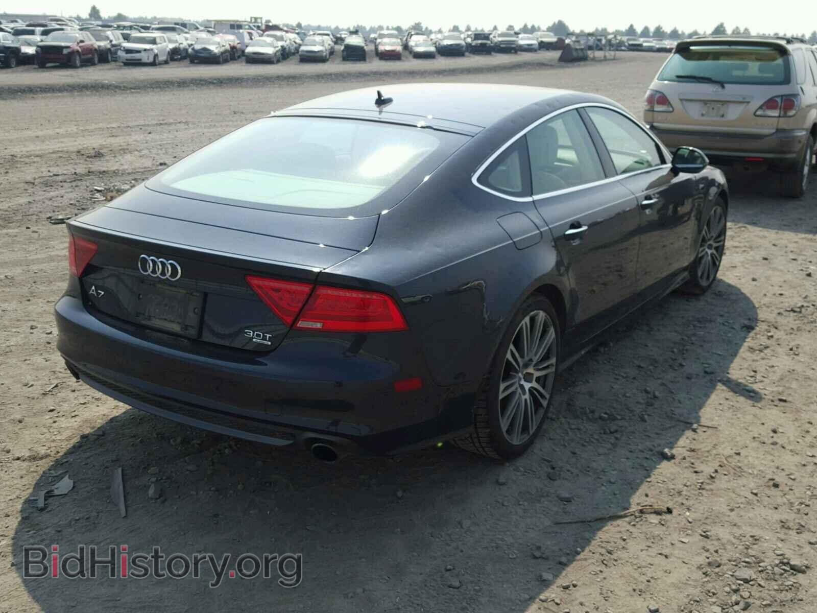 2012 AUDI A7 - VIN: WAUSGAFC4CN003063 - Фото 4