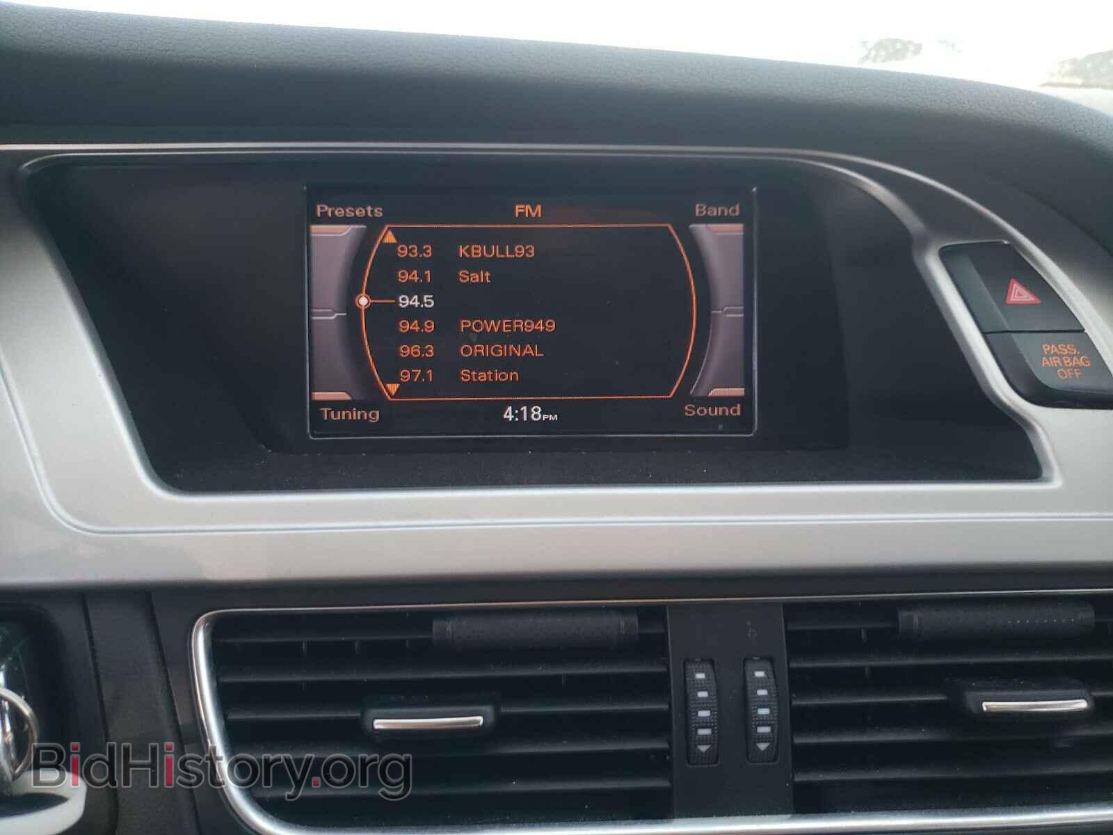 2011 AUDI A4 - VIN: WAUEFAFL4BN057008 - Фото 9