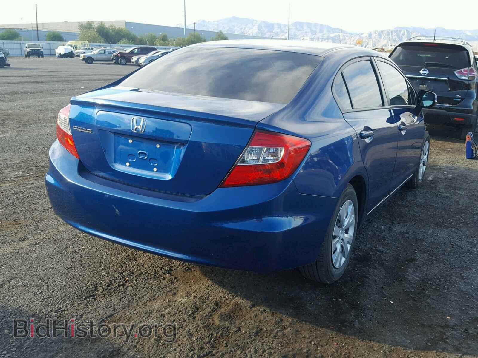 2012 HONDA CIVIC - VIN: 2HGFB2F55CH510218 - Фото 4