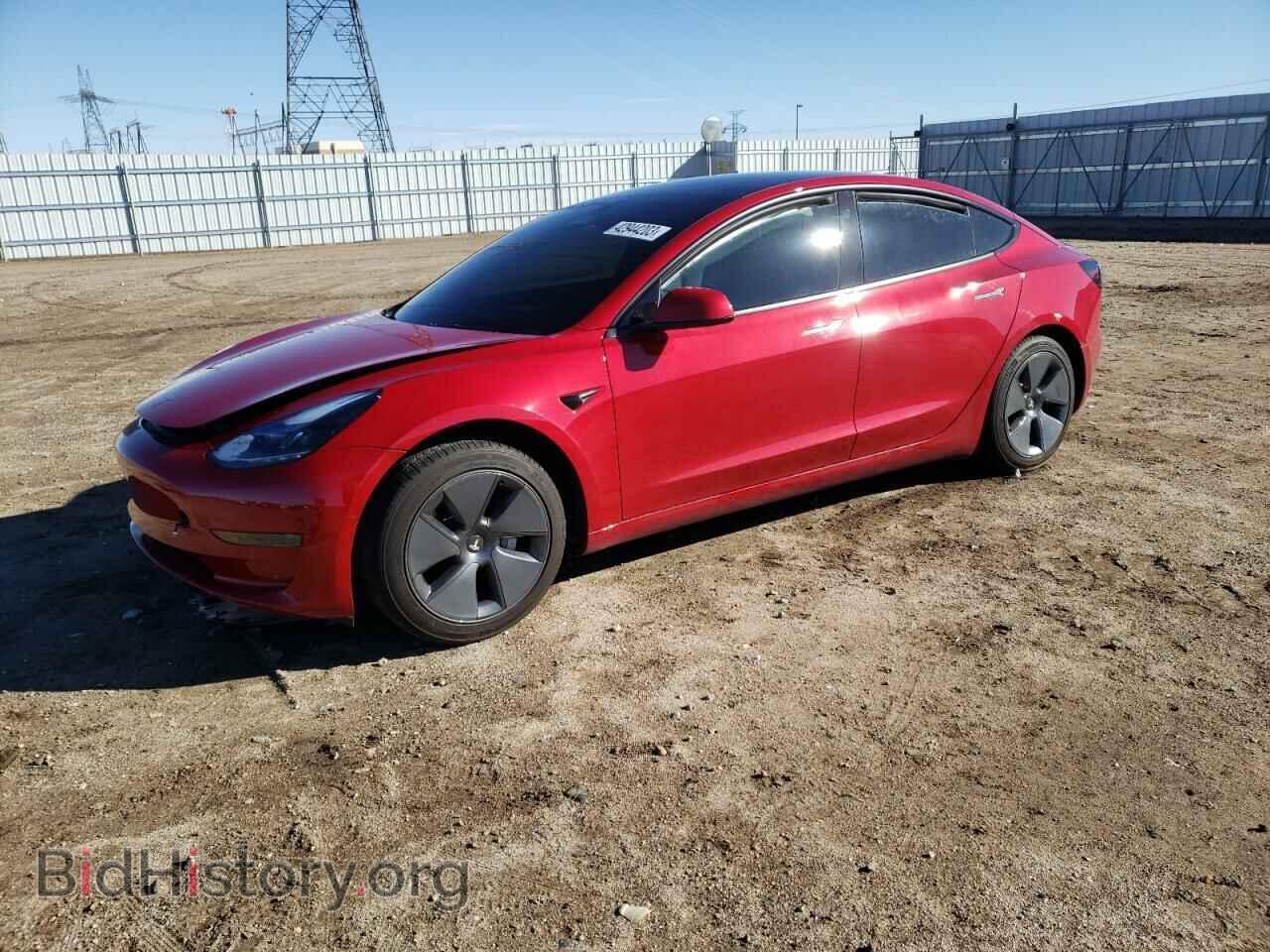 Фотография 5YJ3E1EA6NF373591 - TESLA MODEL 3 2022