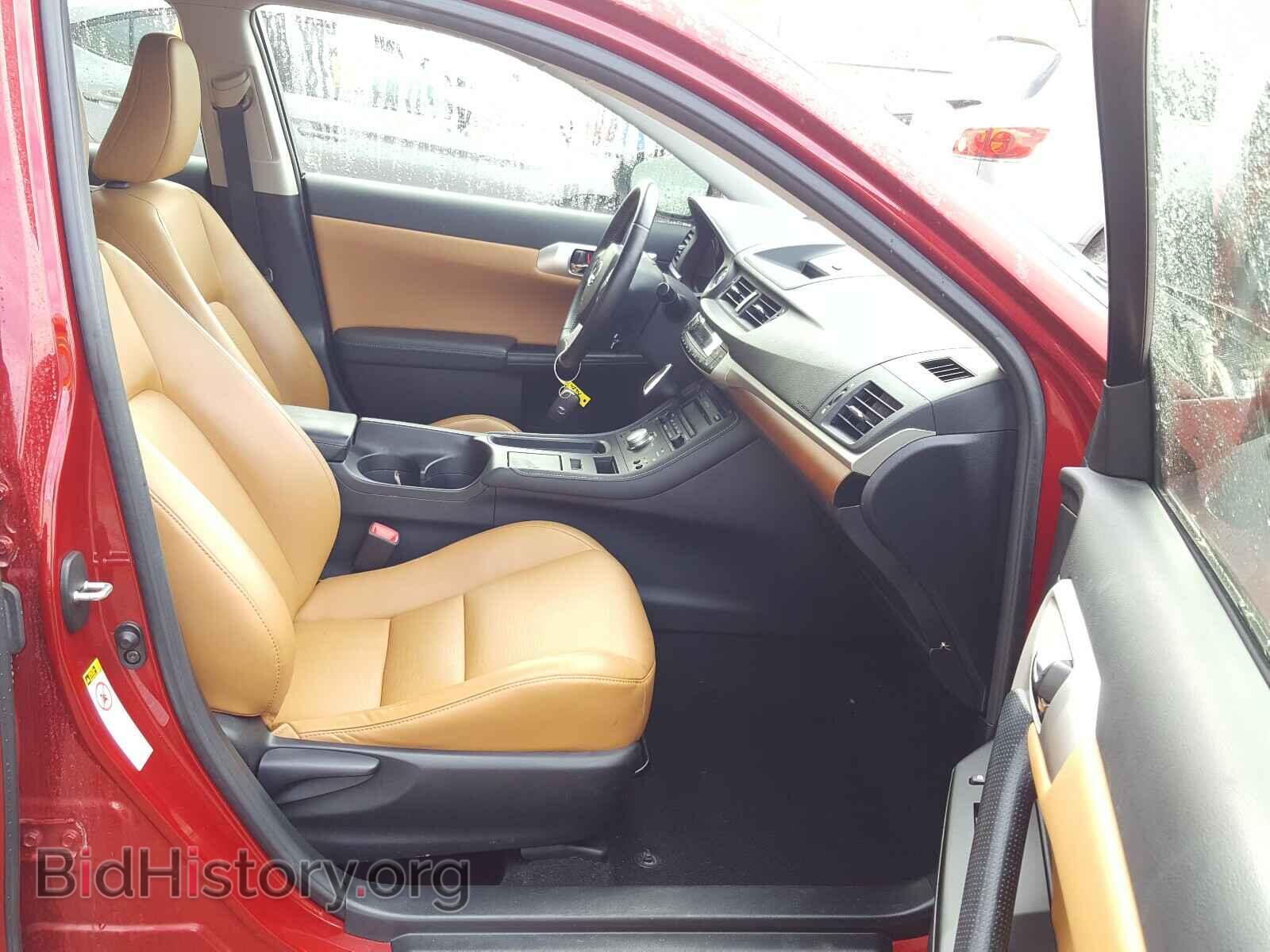 2012 LEXUS CT 200 - VIN: JTHKD5BH7C2076769 - Фото 5