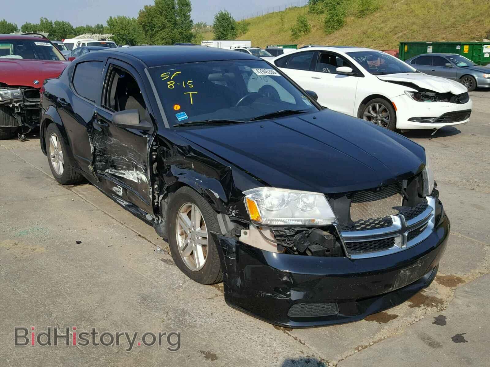 Photo 1C3CDZCB7CN167907 - DODGE AVENGER 2012