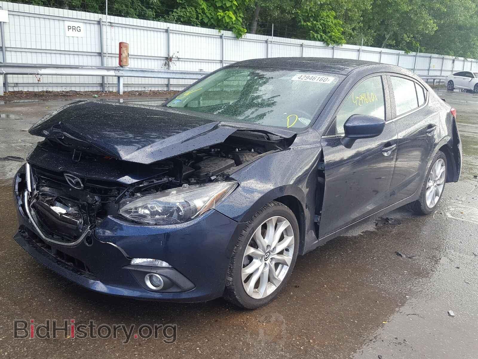 2015 MAZDA 3 - VIN: JM1BM1V37F1239845 - Фото 2