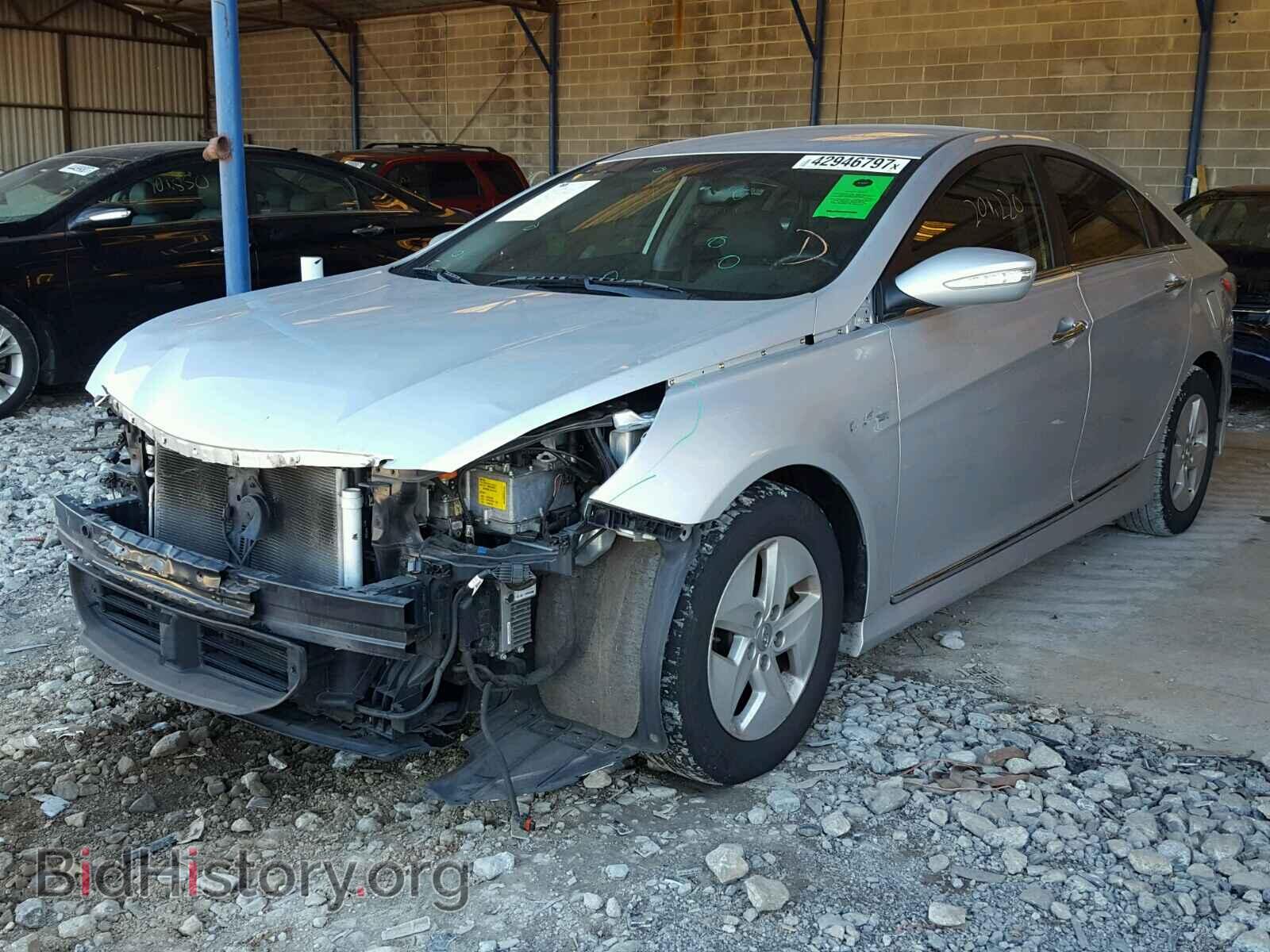 2012 HYUNDAI SONATA - VIN: KMHEC4A41CA026882 - Photo 2