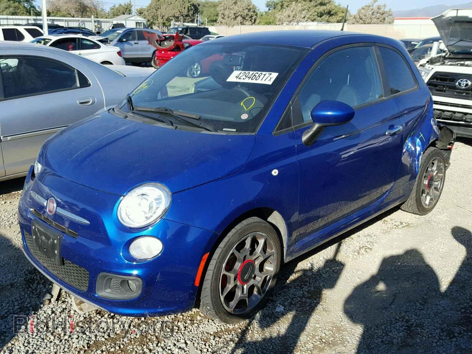 2012 FIAT 500 - VIN: 3C3CFFBR8CT335240 - Фото 2