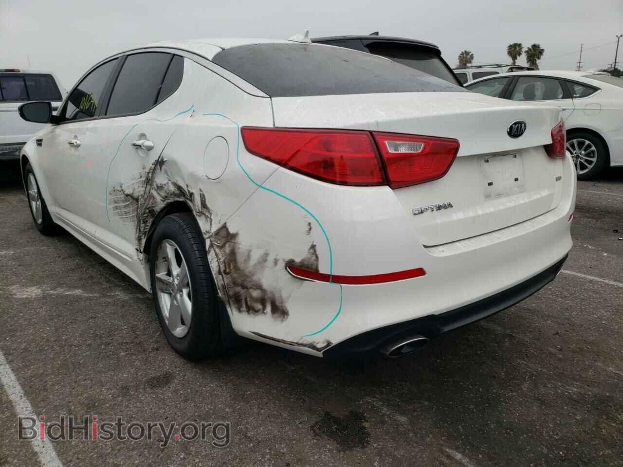 2015 KIA OPTIMA - VIN: KNAGM4A72F5657347 - Photo 3