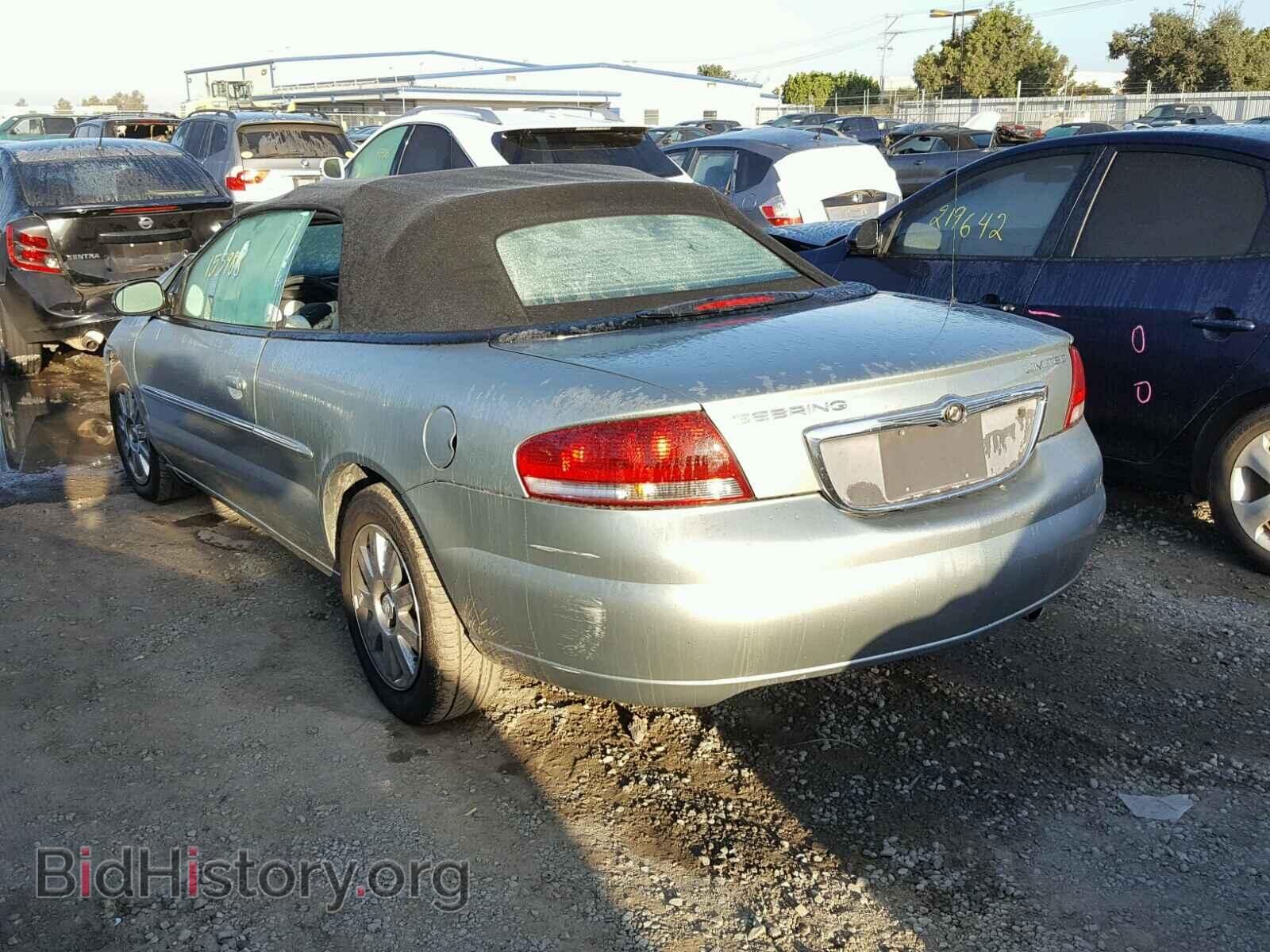 2005 CHRYSLER SEBRING - VIN: 1C3EL65R65N649663 - Photo 3