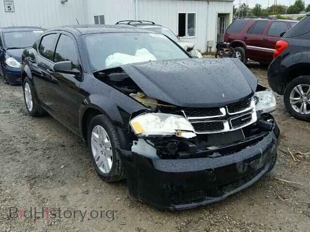 Photo 1C3CDZAB9CN220044 - DODGE AVENGER 2012