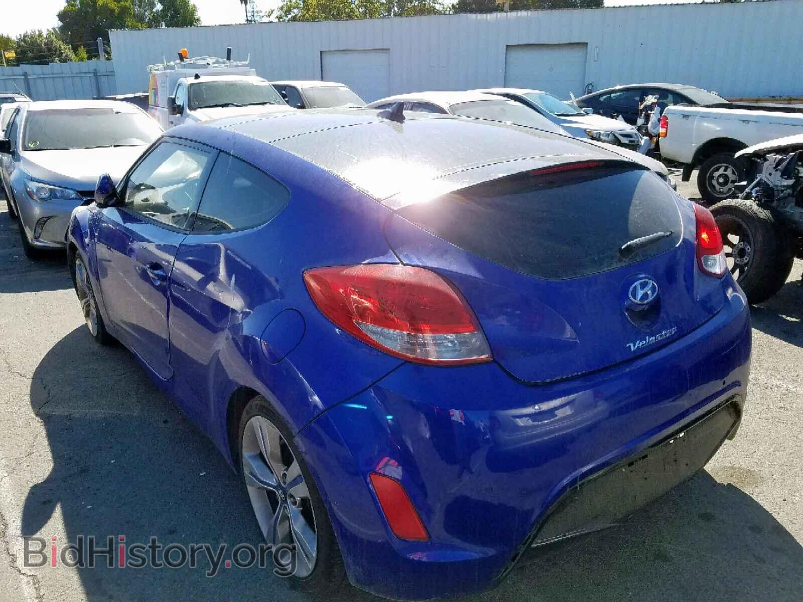 2012 HYUNDAI VELOSTER - VIN: KMHTC6AD5CU044285 - Фото 3