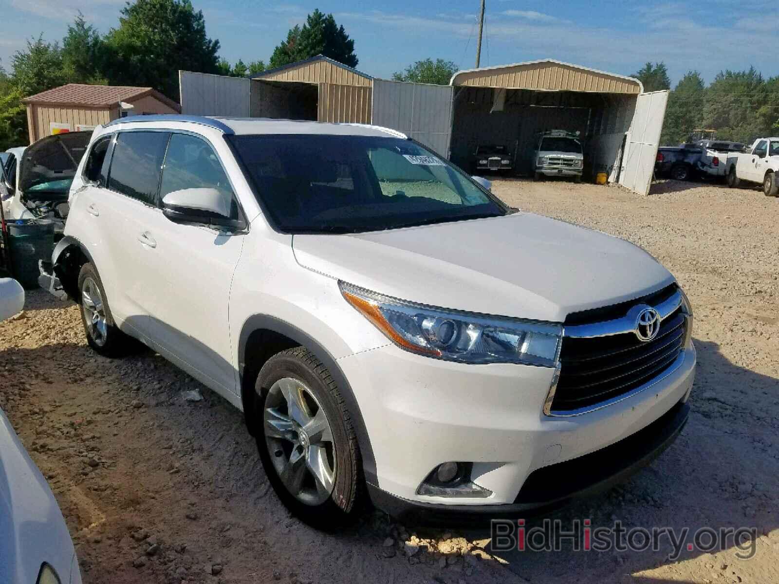 Photo 5TDDKRFH1ES060550 - TOYOTA HIGHLANDER 2014