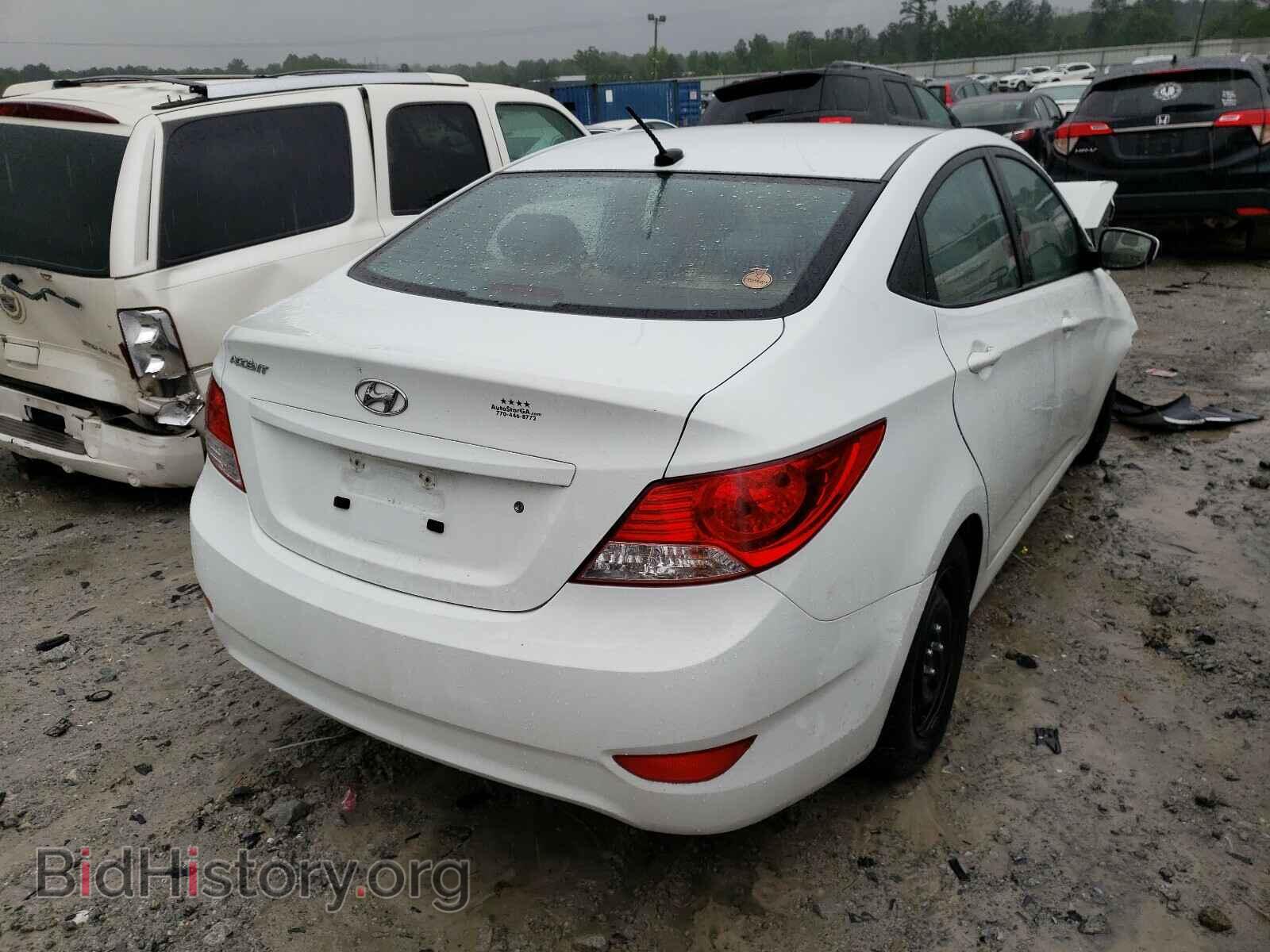 2014 HYUNDAI ACCENT - VIN: KMHCT4AE2EU600987 - Фото 4