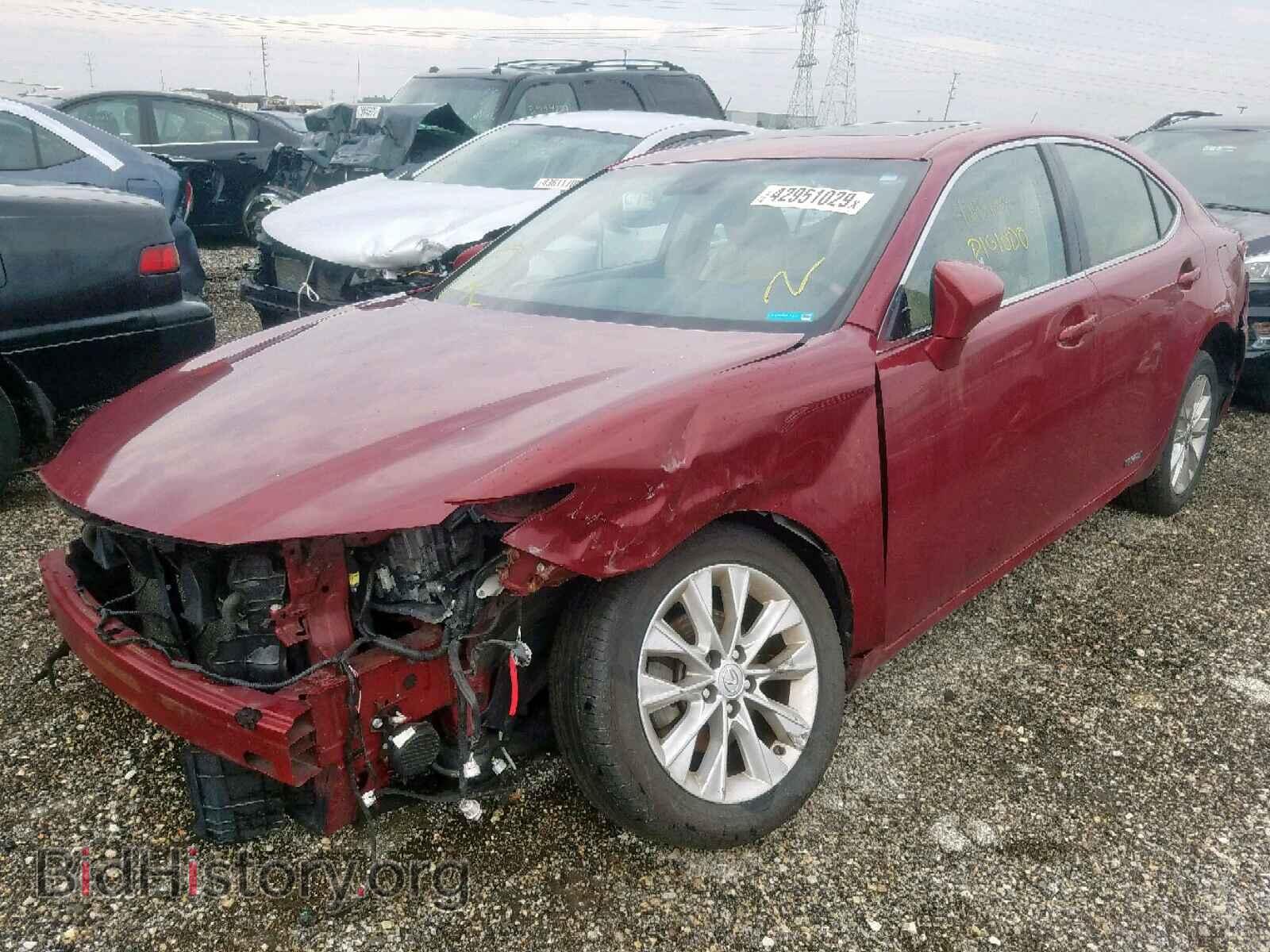 2014 LEXUS ES300 - VIN: JTHBW1GG0E2045465 - Фото 2