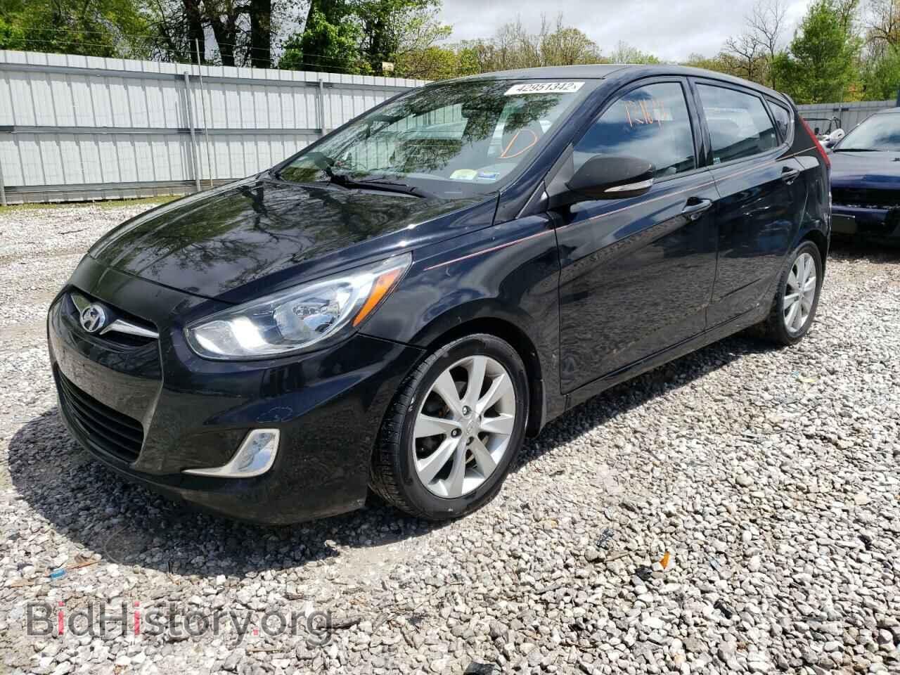 2013 HYUNDAI ACCENT - VIN: KMHCU5AE6DU073974 - Фото 2