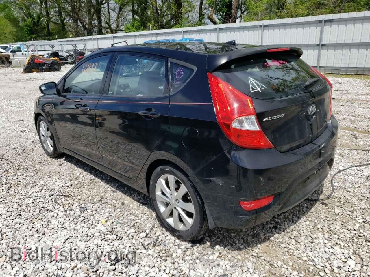 2013 HYUNDAI ACCENT - VIN: KMHCU5AE6DU073974 - Фото 3