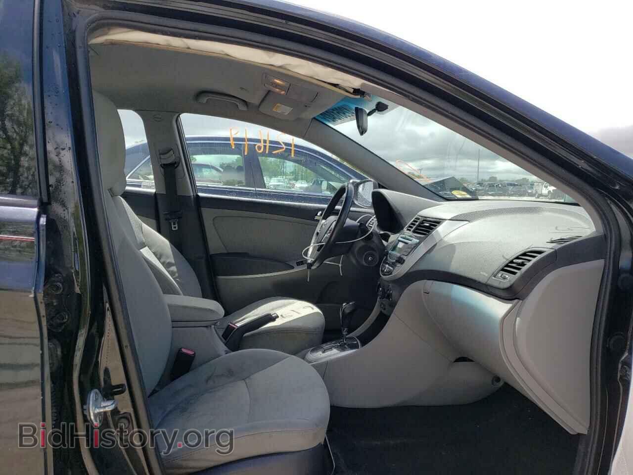 2013 HYUNDAI ACCENT - VIN: KMHCU5AE6DU073974 - Фото 5