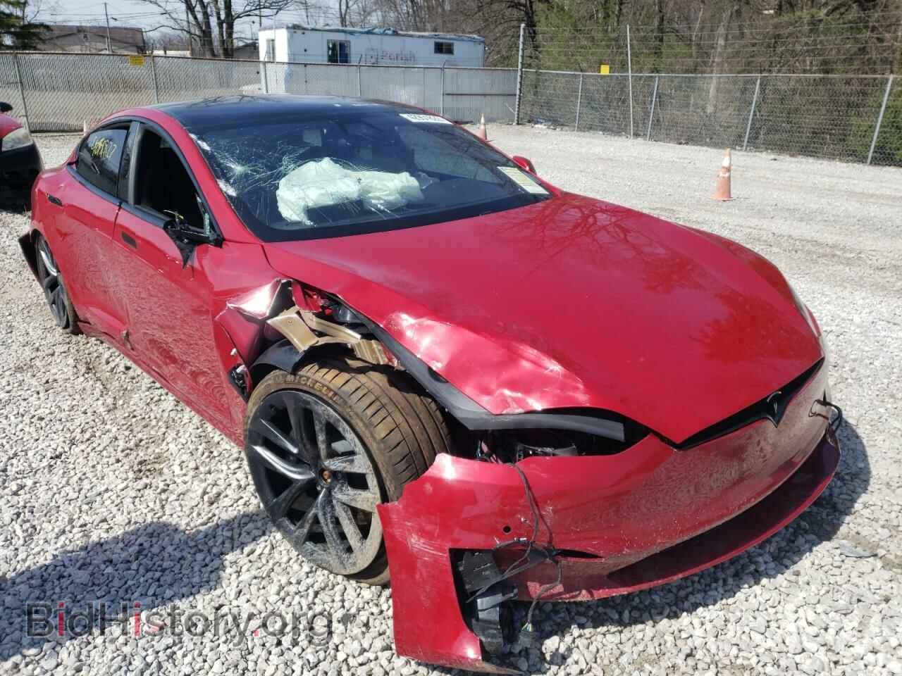 2021 TESLA MODEL S - VIN: 5YJSA1E69MF437947 - Фото 9