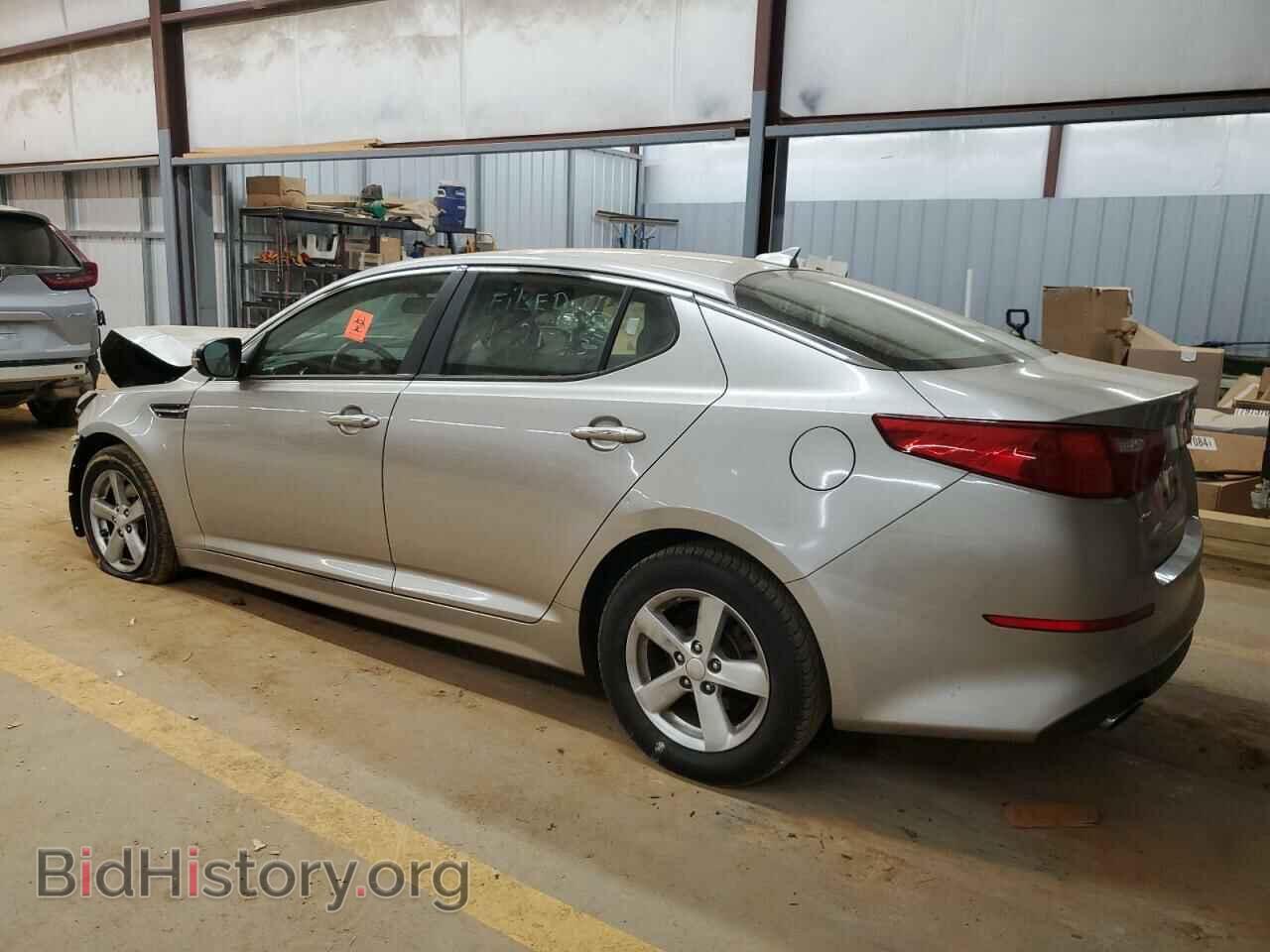 2014 KIA OPTIMA - VIN: KNAGM4A7XE5452308 - Фото 2