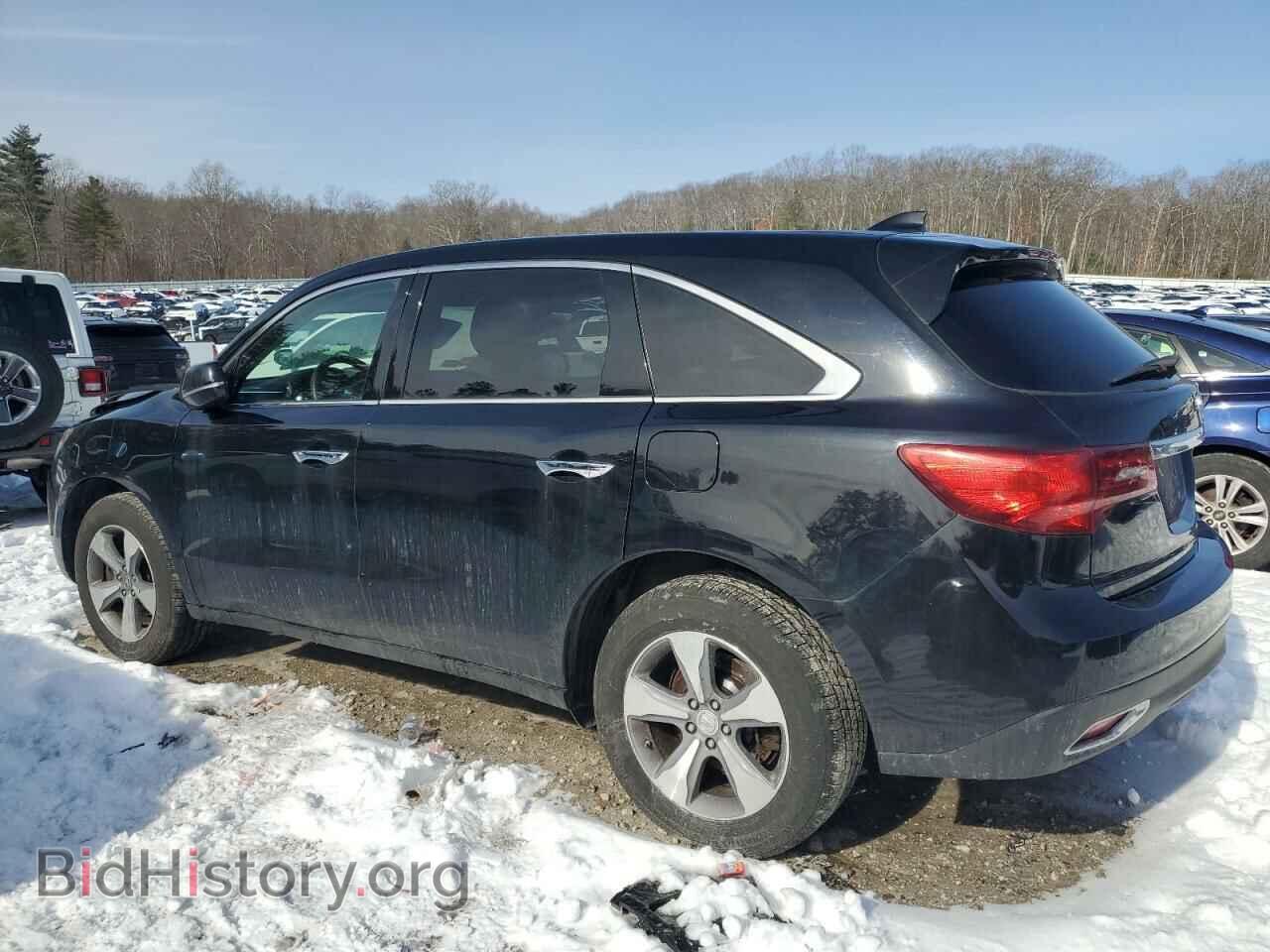 2014 ACURA MDX - VIN: 5FRYD4H28EB001814 - Фото 2
