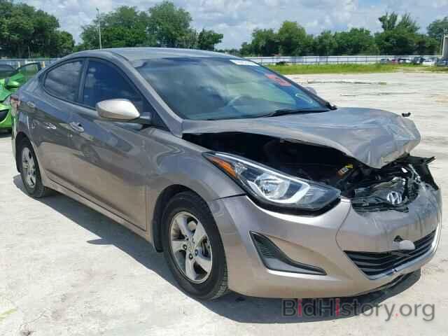 Photo 5NPDH4AE5FH646951 - HYUNDAI ELANTRA 2015