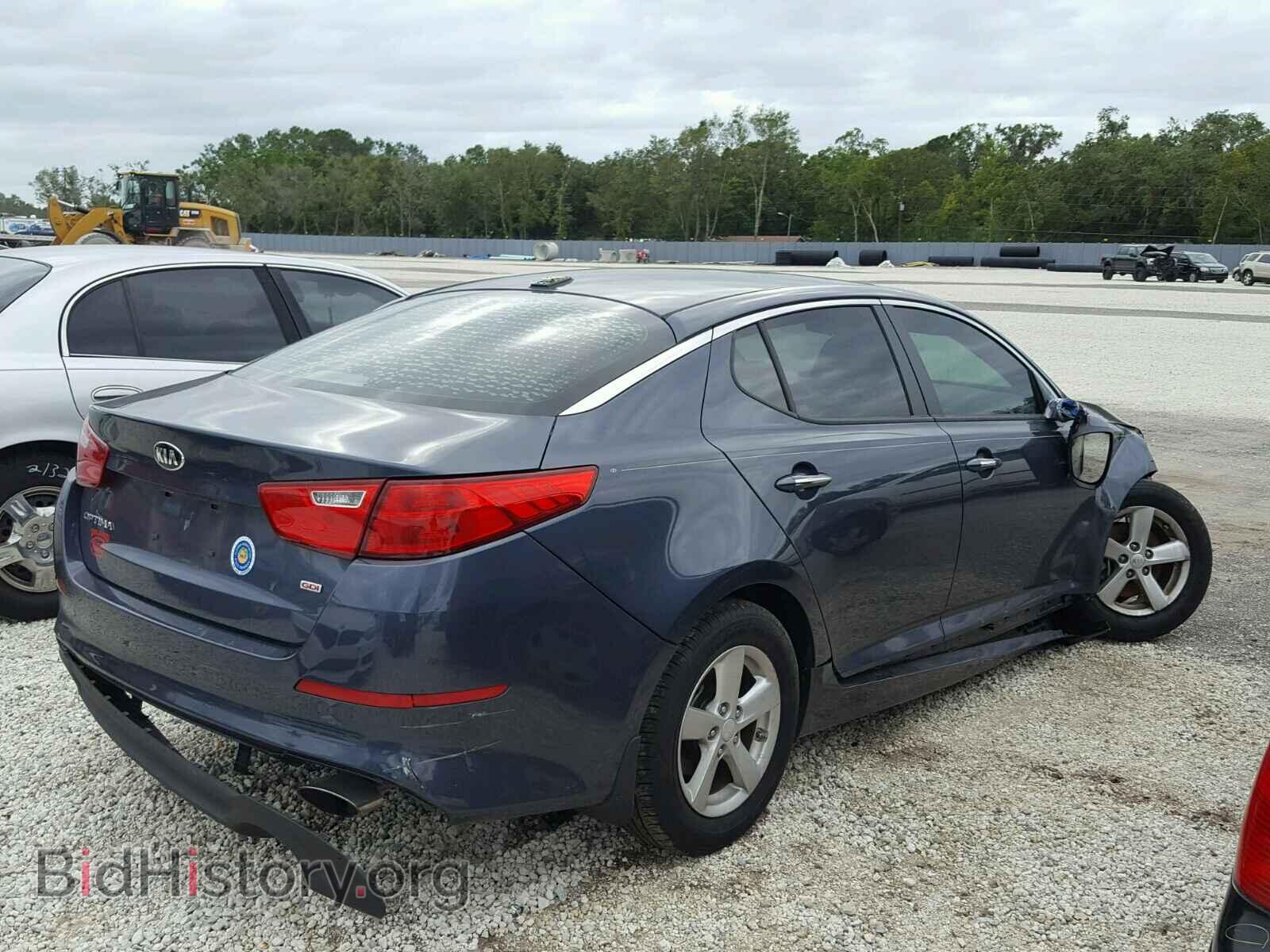 2015 KIA OPTIMA - VIN: KNAGM4A74F5559873 - Photo 4
