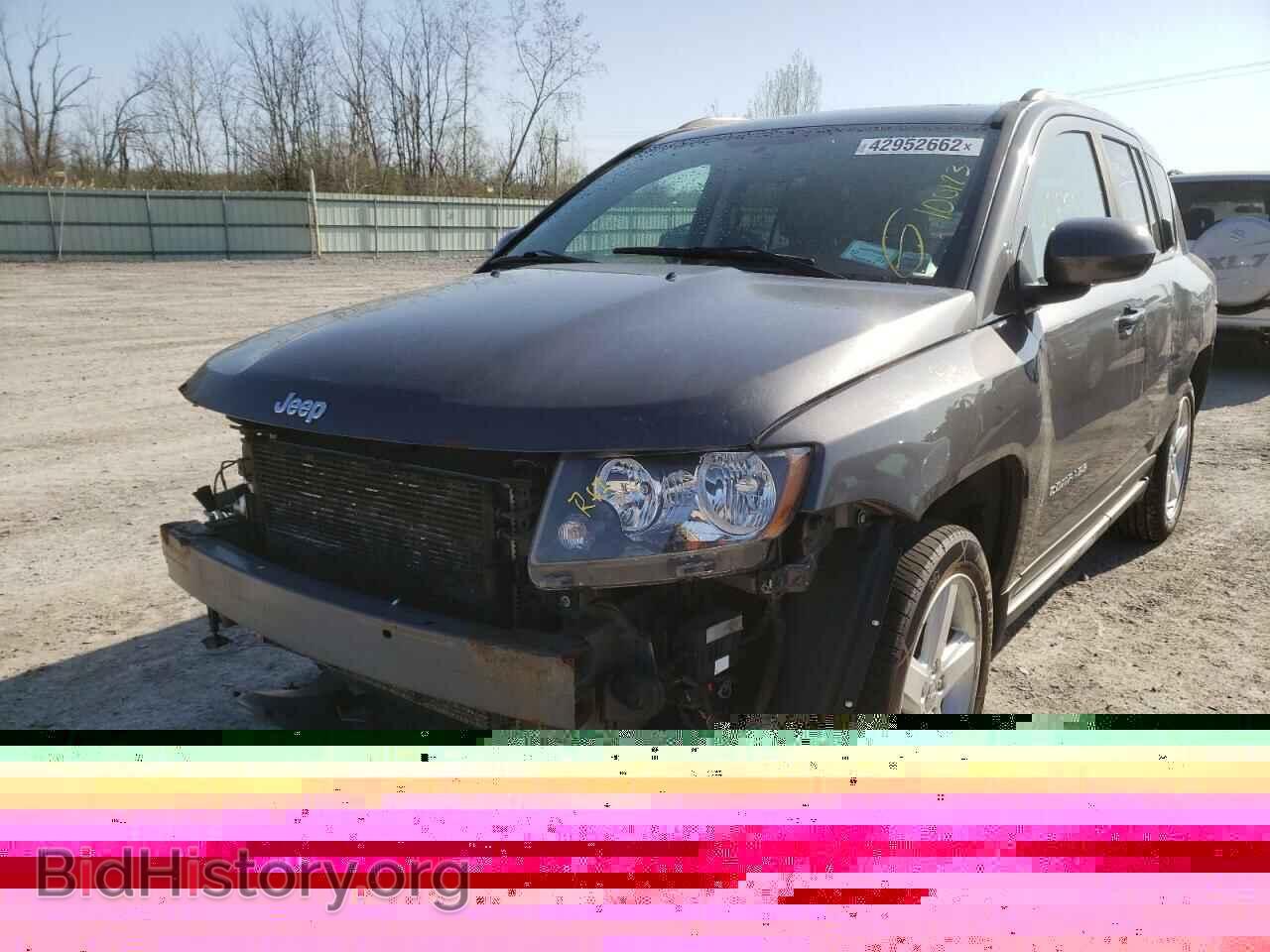 2014 JEEP COMPASS - VIN: 1C4NJCEA7ED851010 - Фото 2