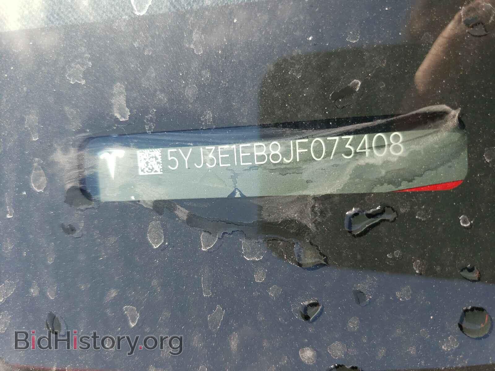 2018 TESLA MODEL 3 - VIN: 5YJ3E1EB8JF073408 - Photo 10