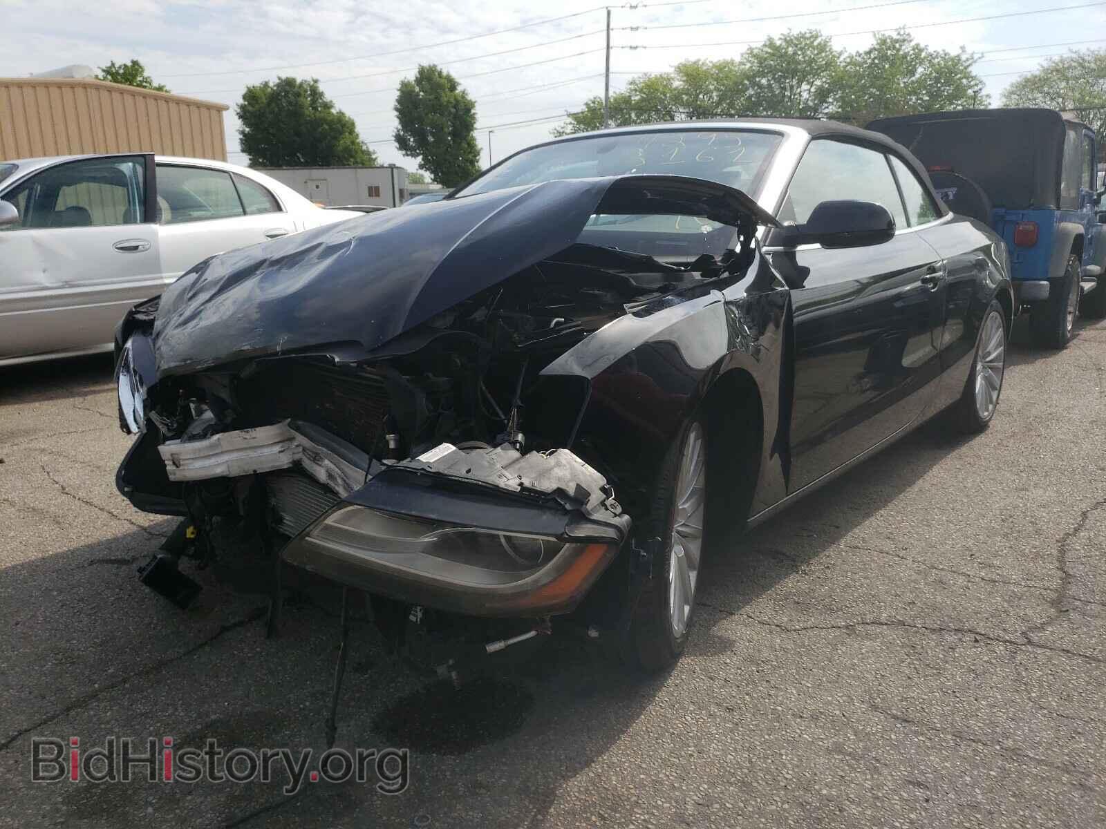 2012 AUDI A5 - VIN: WAULFAFHXCN001630 - Фото 2