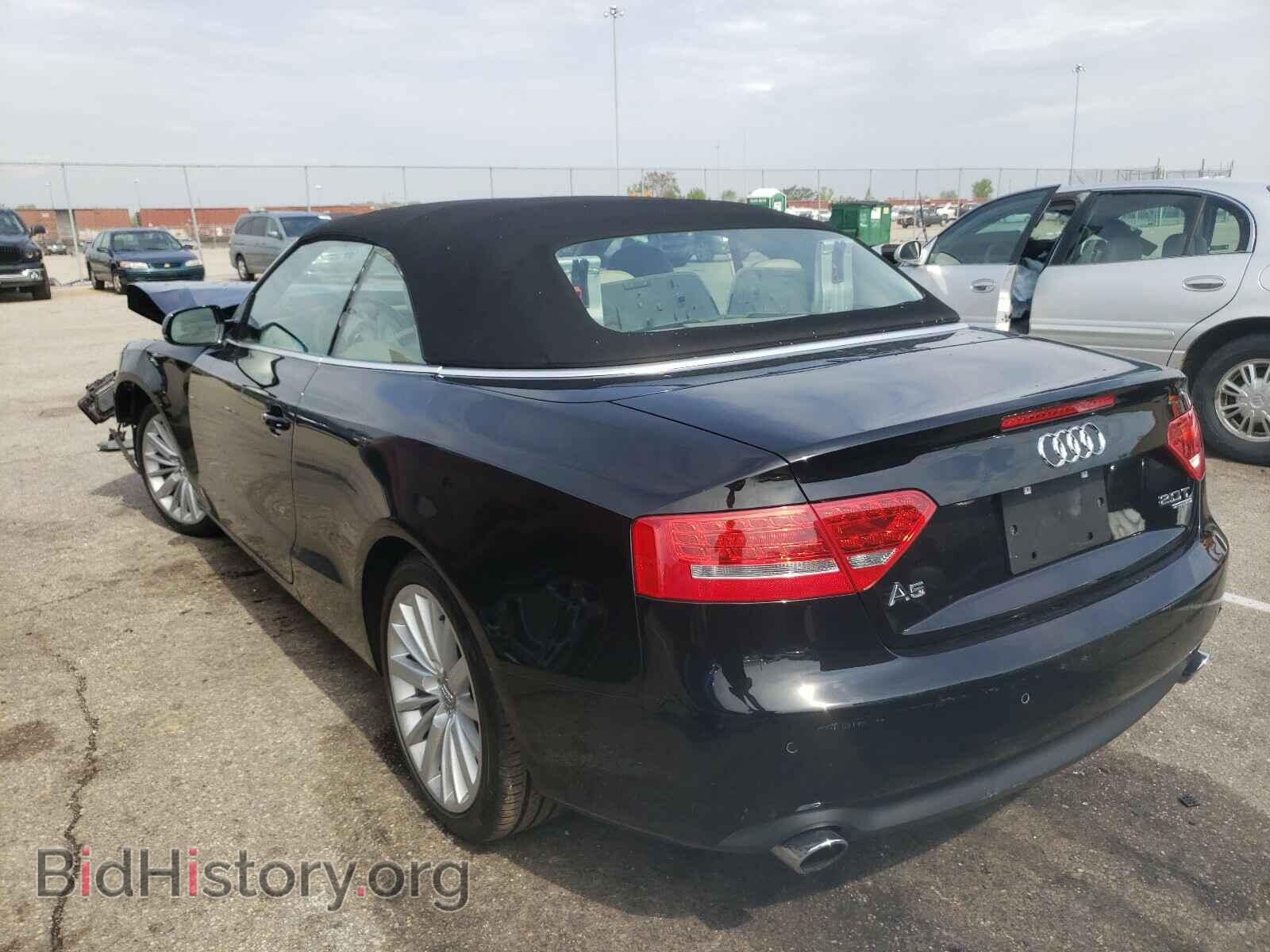 2012 AUDI A5 - VIN: WAULFAFHXCN001630 - Фото 3