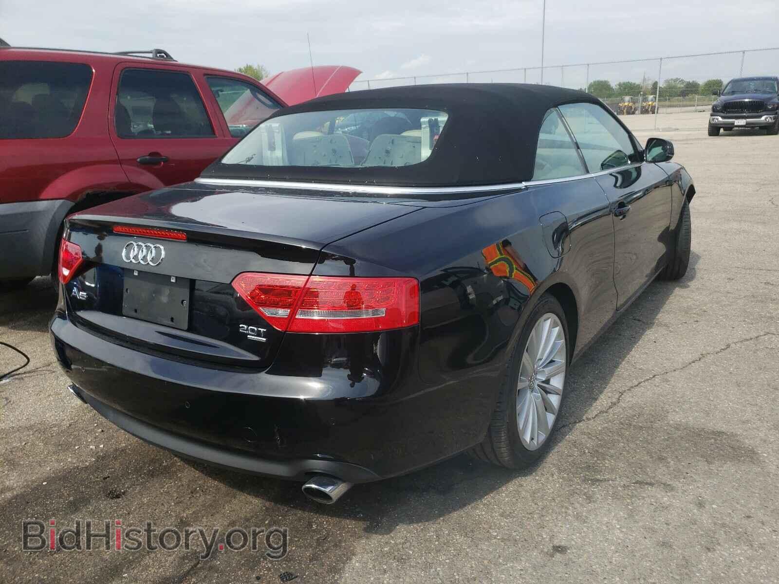 2012 AUDI A5 - VIN: WAULFAFHXCN001630 - Фото 4