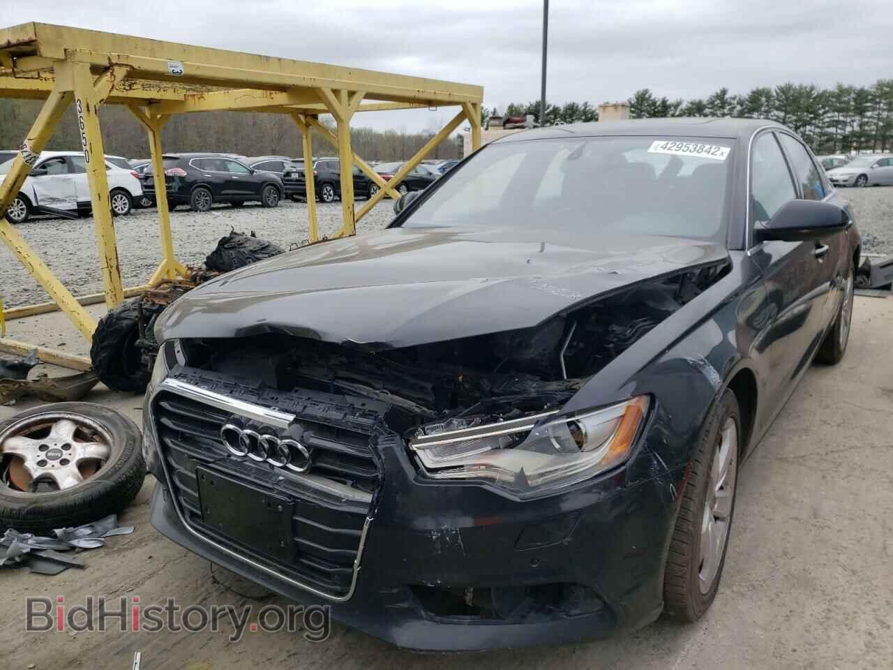 2012 AUDI A6 - VIN: WAUDFAFC9CN134873 - Фото 2