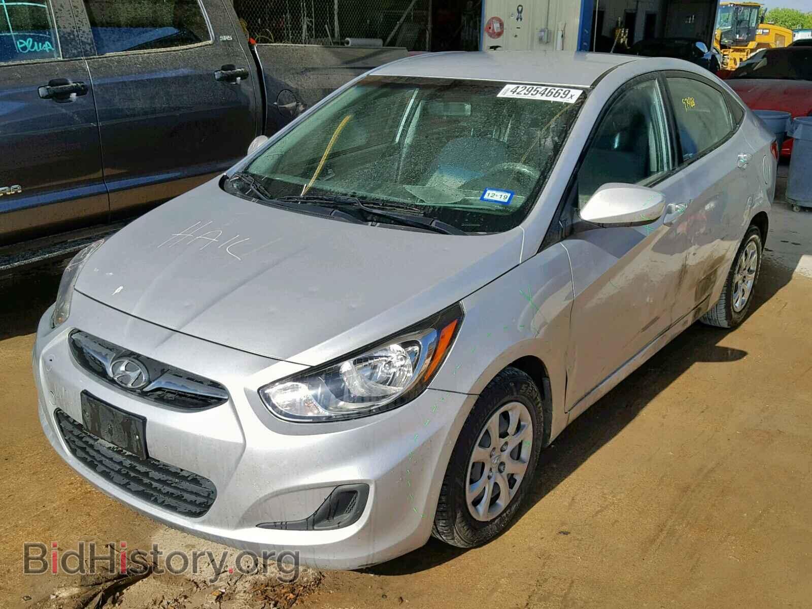 2013 HYUNDAI ACCENT - VIN: KMHCT4AE6DU530800 - Фото 2