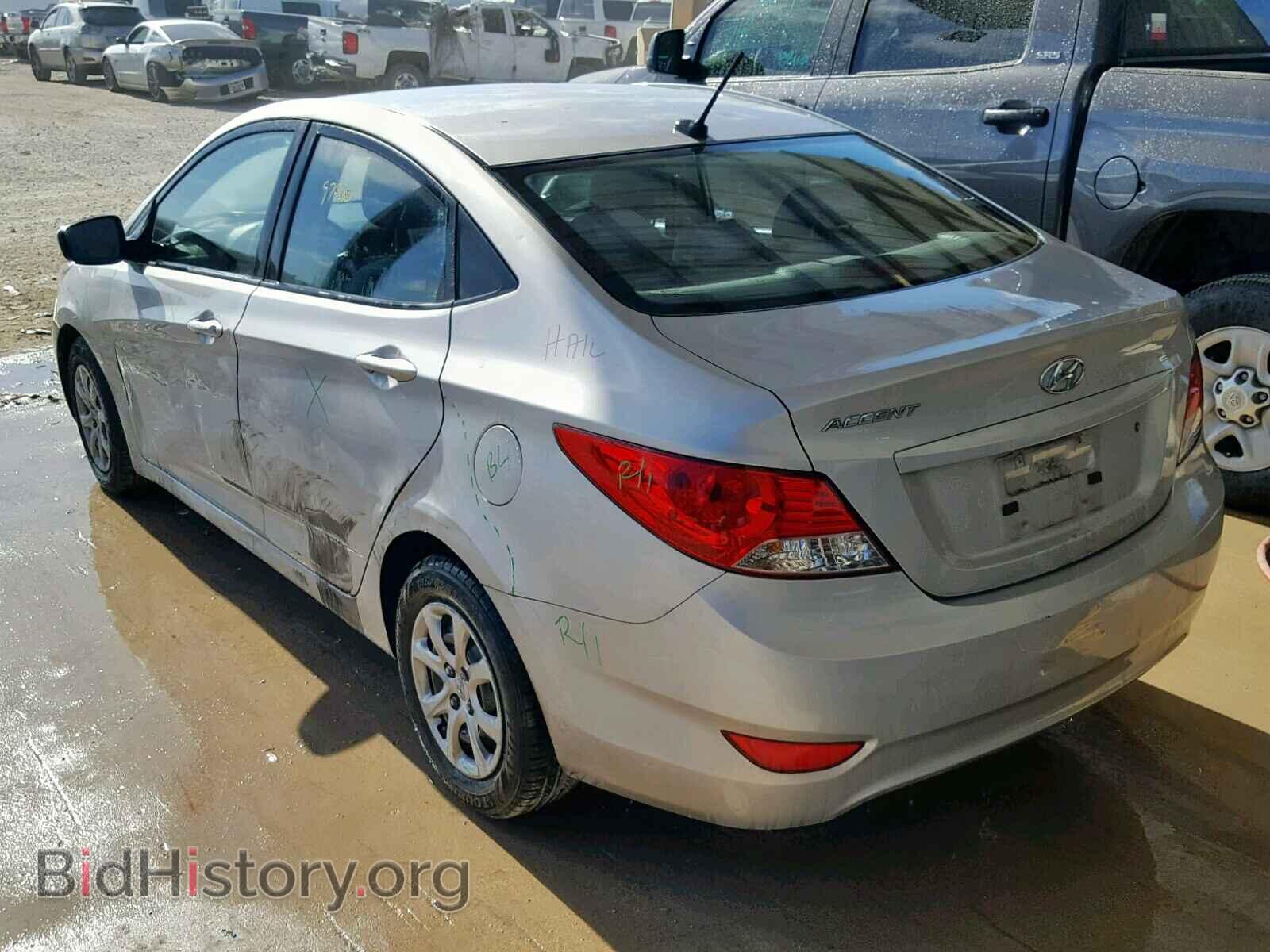 2013 HYUNDAI ACCENT - VIN: KMHCT4AE6DU530800 - Фото 3