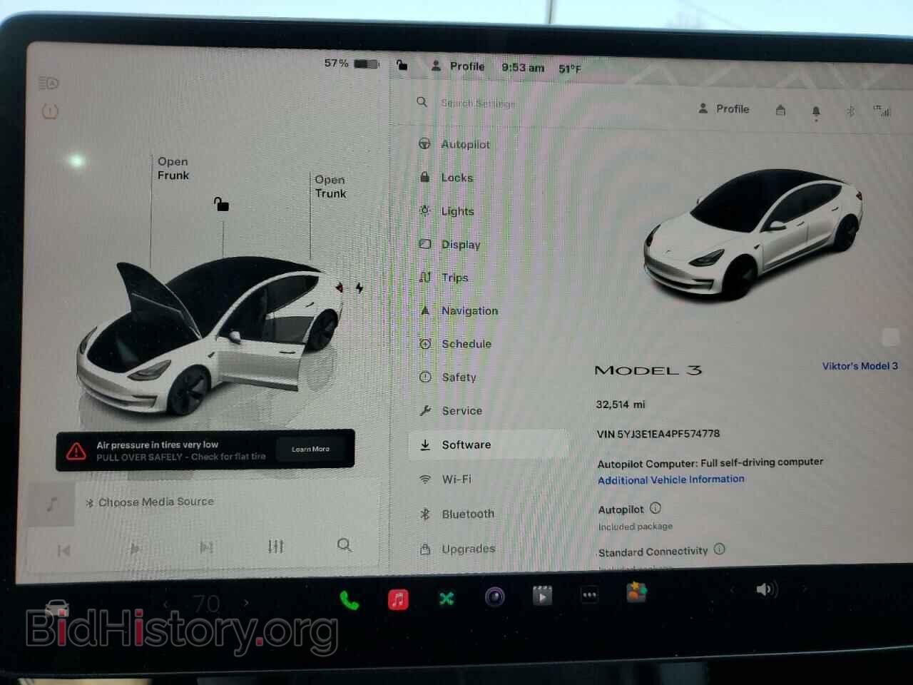 2023 TESLA MODEL 3 - VIN: 5YJ3E1EA4PF574778 - Photo 9