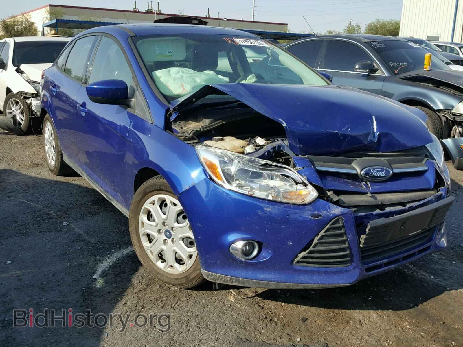 2012 Ford FOCUS Focus SE (VIN 1FAHP3F27CL269405) — photo 1 of 10, Copart, damage: front end