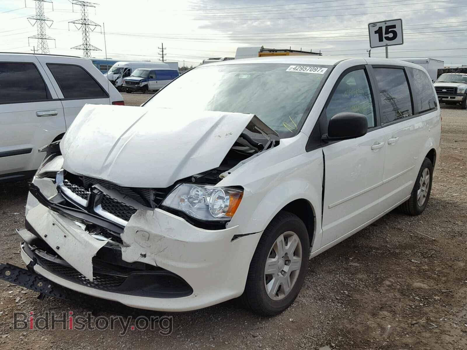 2012 DODGE CARAVAN - VIN: 2C4RDGBG9CR407842 - Фото 2