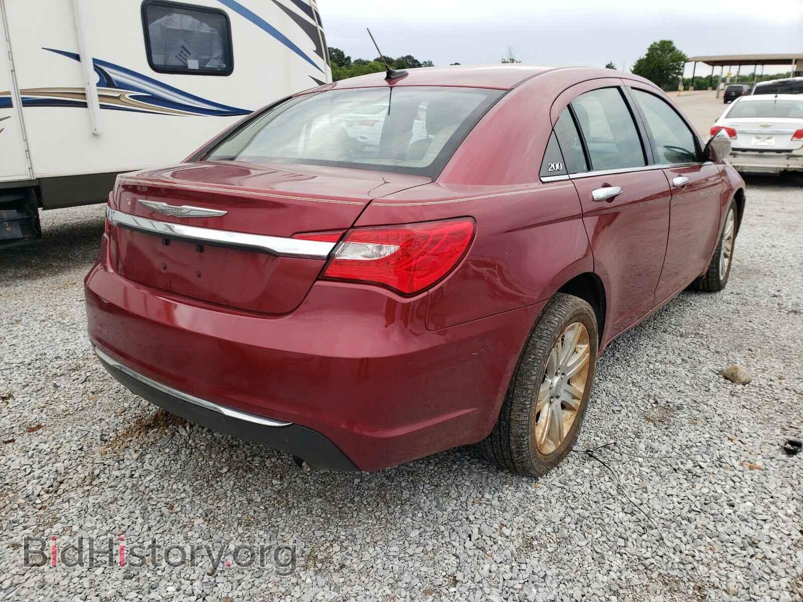2012 CHRYSLER 200 - VIN: 1C3CCBBG1CN329005 - Фото 4