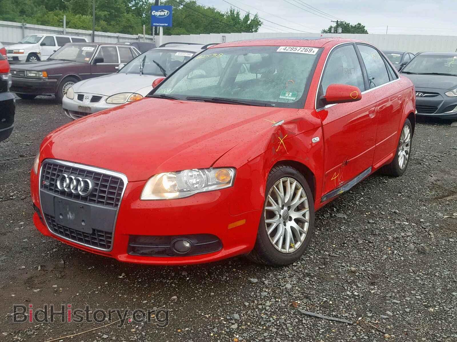 2008 AUDI A4 - VIN: WAUDF78E18A169665 - Фото 2