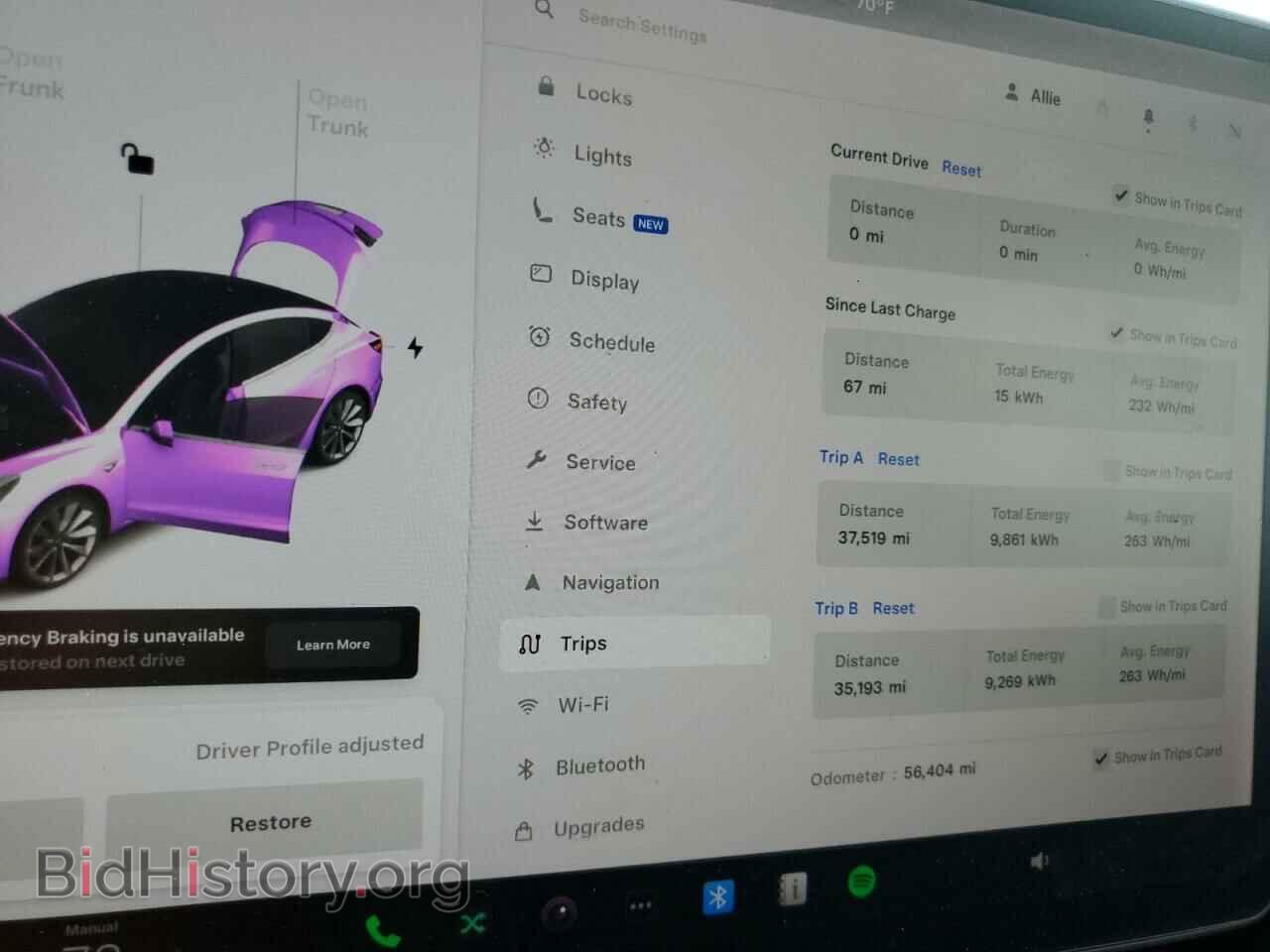 2018 TESLA MODEL 3 - VIN: 5YJ3E1EA6JF048384 - Photo 9