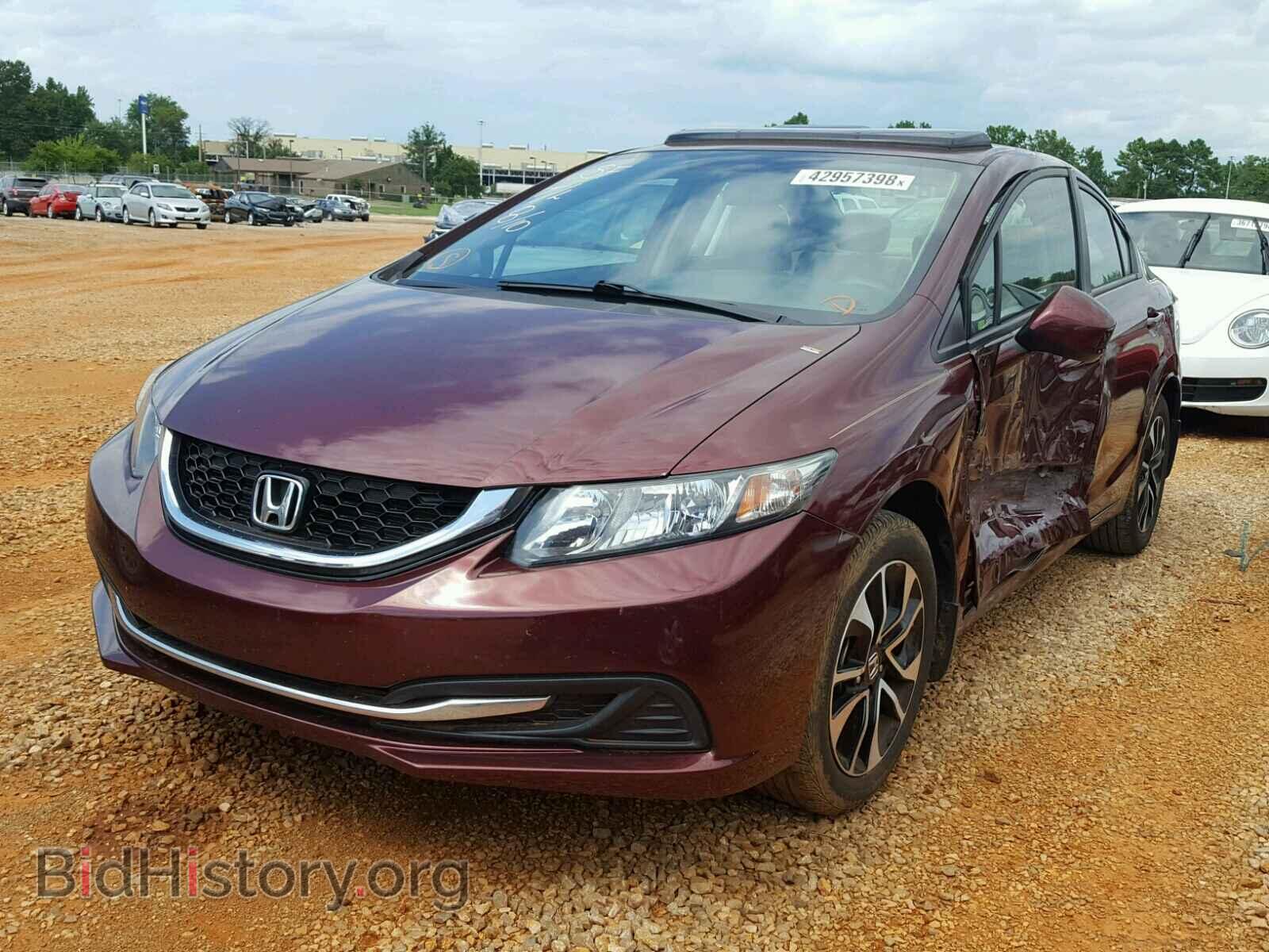 2013 HONDA CIVIC - VIN: 2HGFB2F84DH513140 - Photo 2