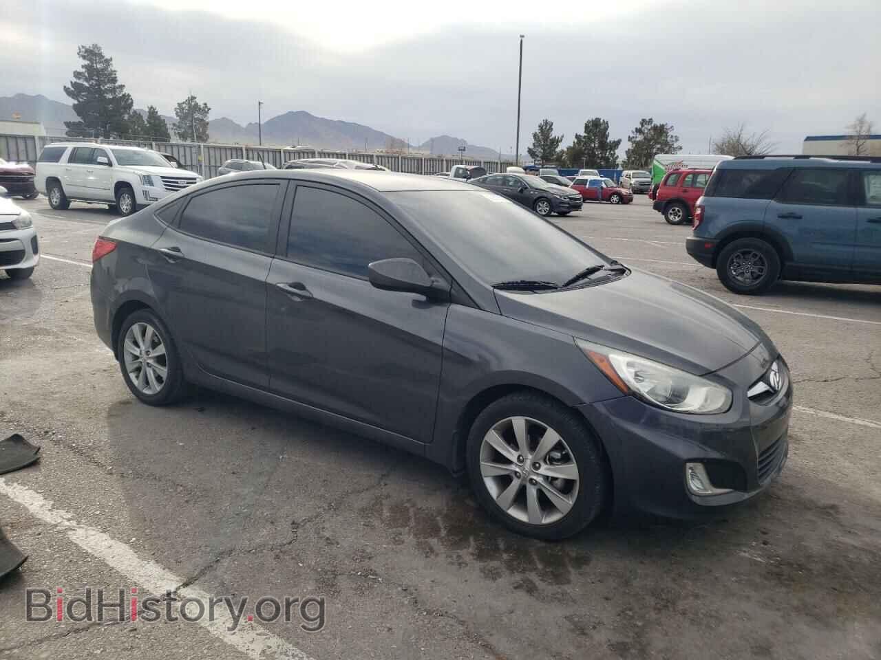 2012 HYUNDAI ACCENT - VIN: KMHCU4AE1CU265571 - Фото 4