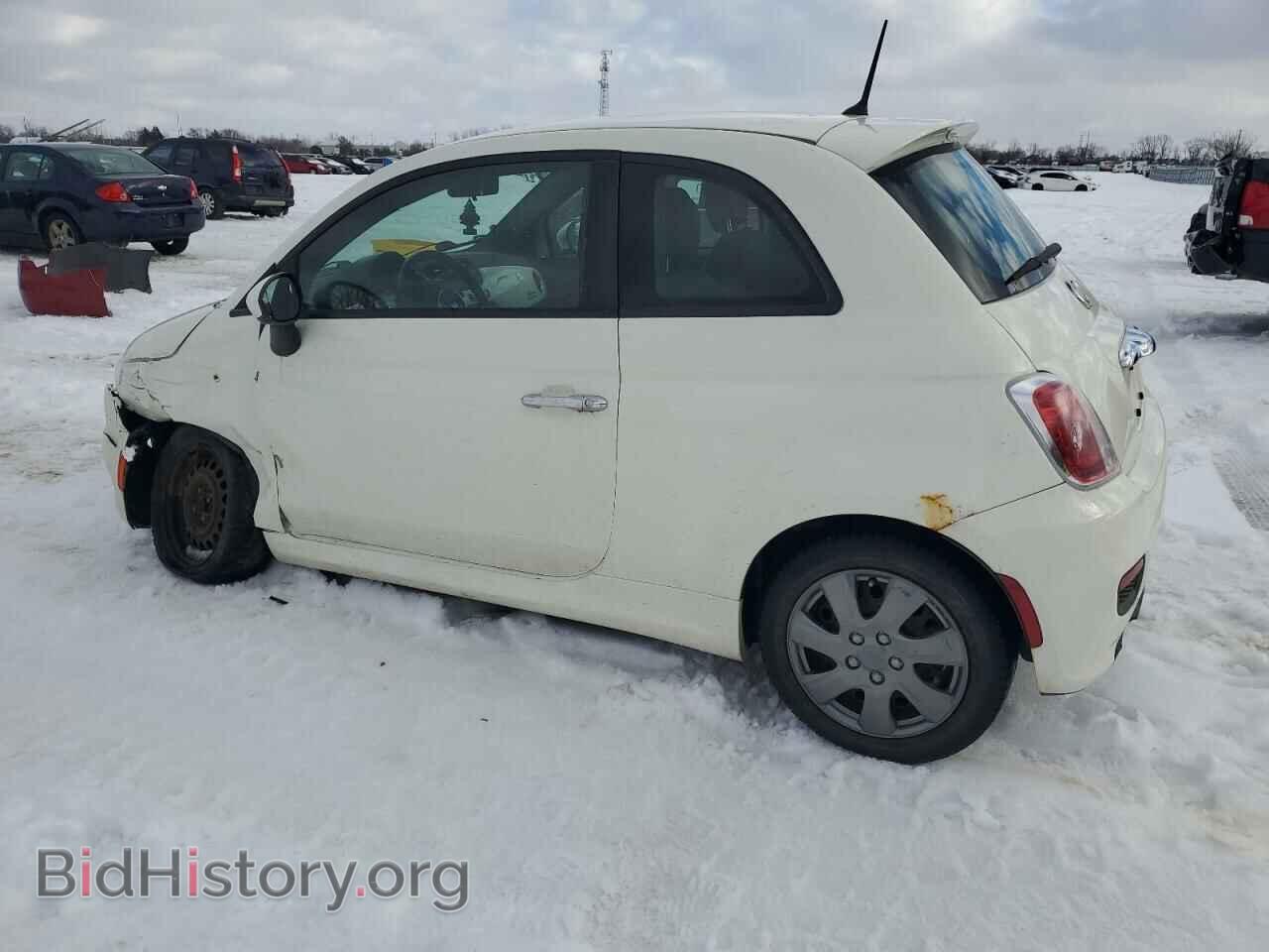 2012 FIAT 500 - VIN: 3C3CFFBR0CT277687 - Фото 2