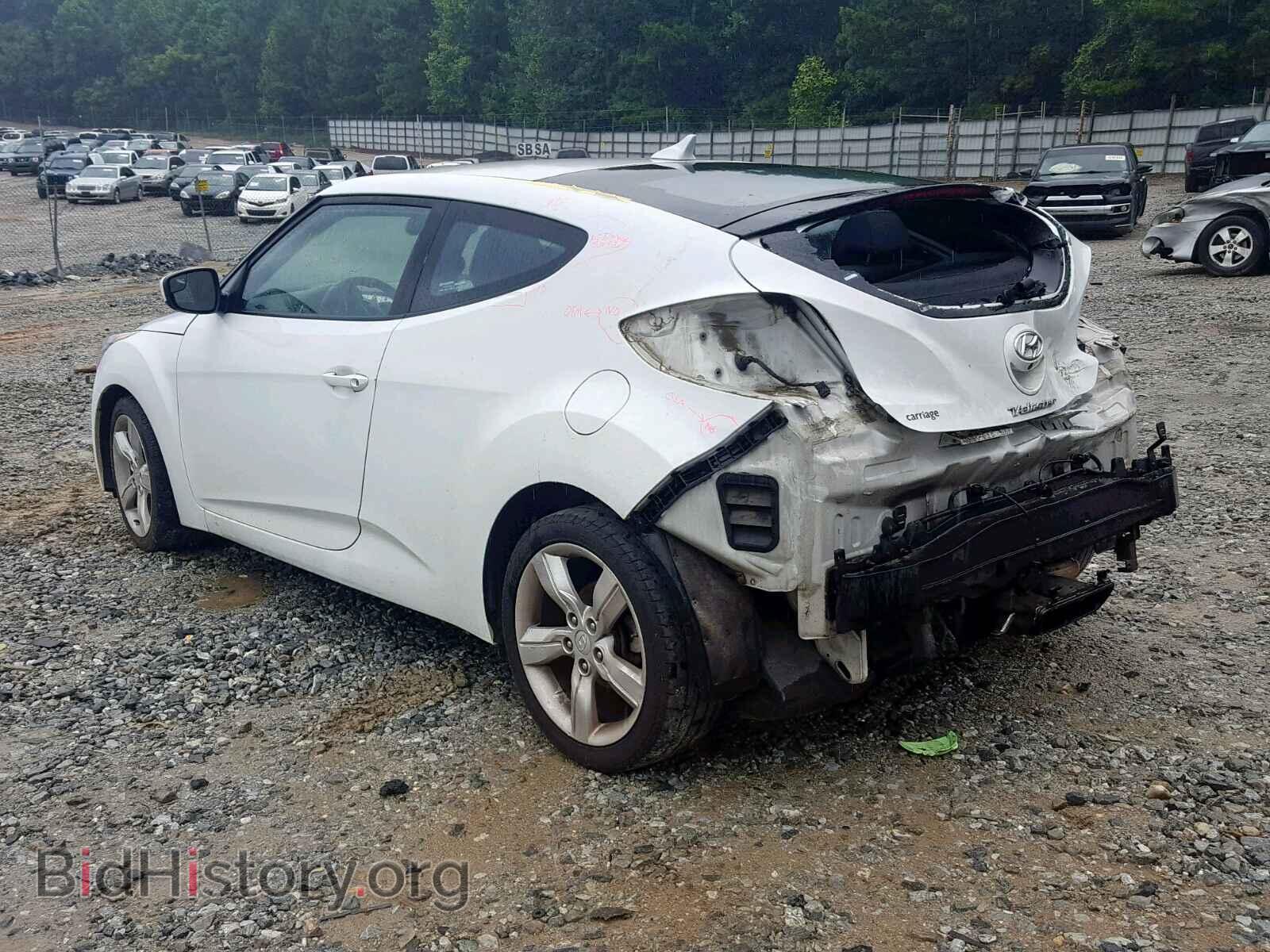 2014 HYUNDAI VELOSTER - VIN: KMHTC6AD6EU183814 - Фото 3