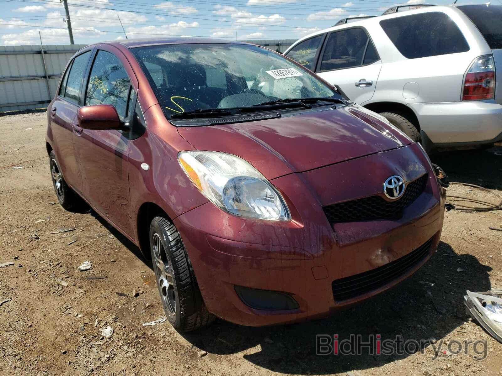 Photo JTDKT4K33A5288406 - TOYOTA YARIS 2010