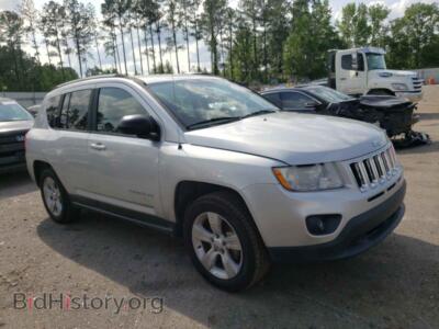 2012 Jeep COMPASS Compass SP, серебристый — VIN 1C4NJCBB4CD634878, Copart