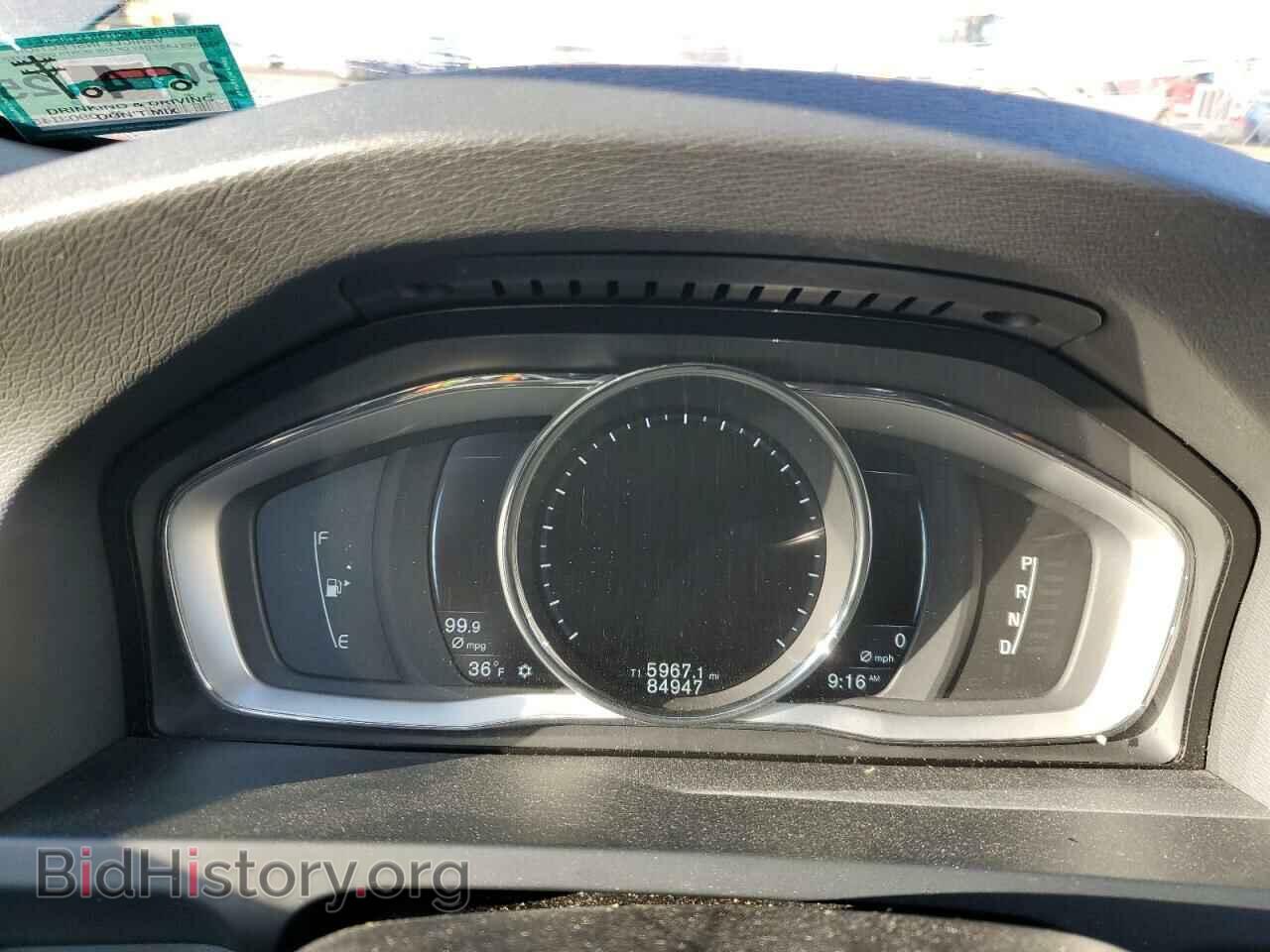 2015 VOLVO V60 - VIN: YV4612HK4F1000141 - Фото 9